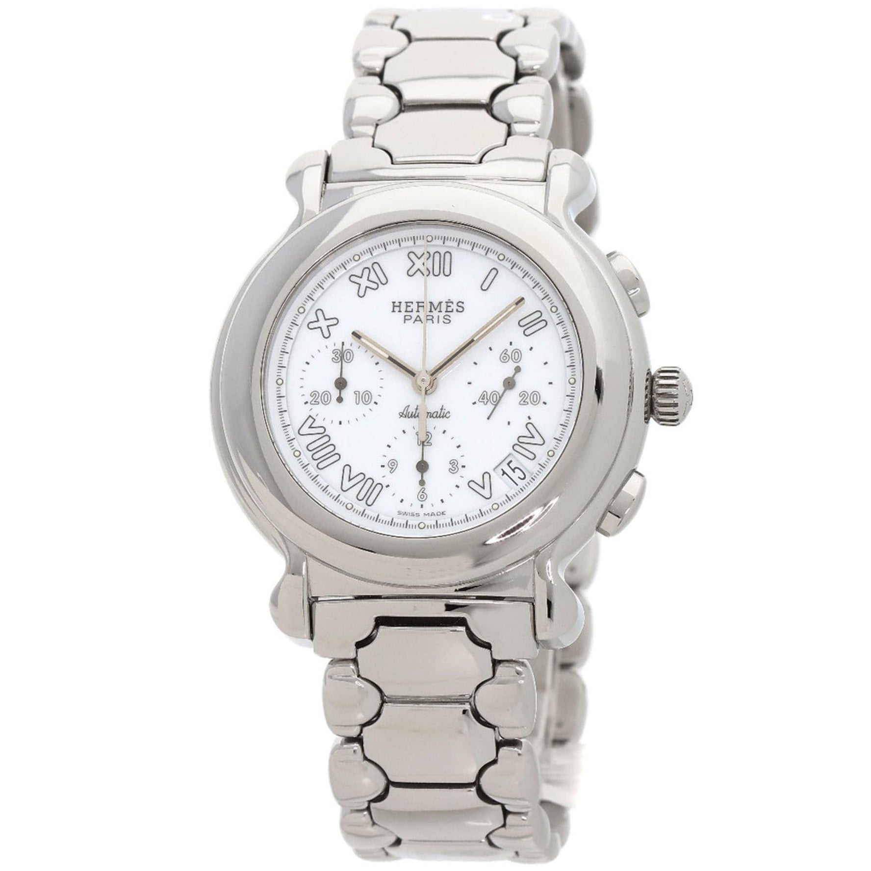 Hermes Kepler Watch Stainless Steel SS