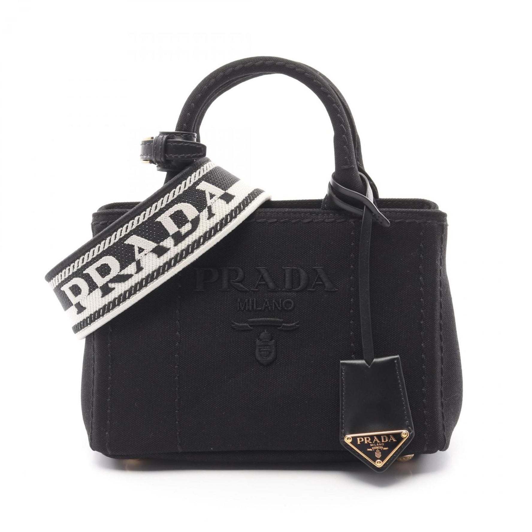 Prada mini handbag, canvas