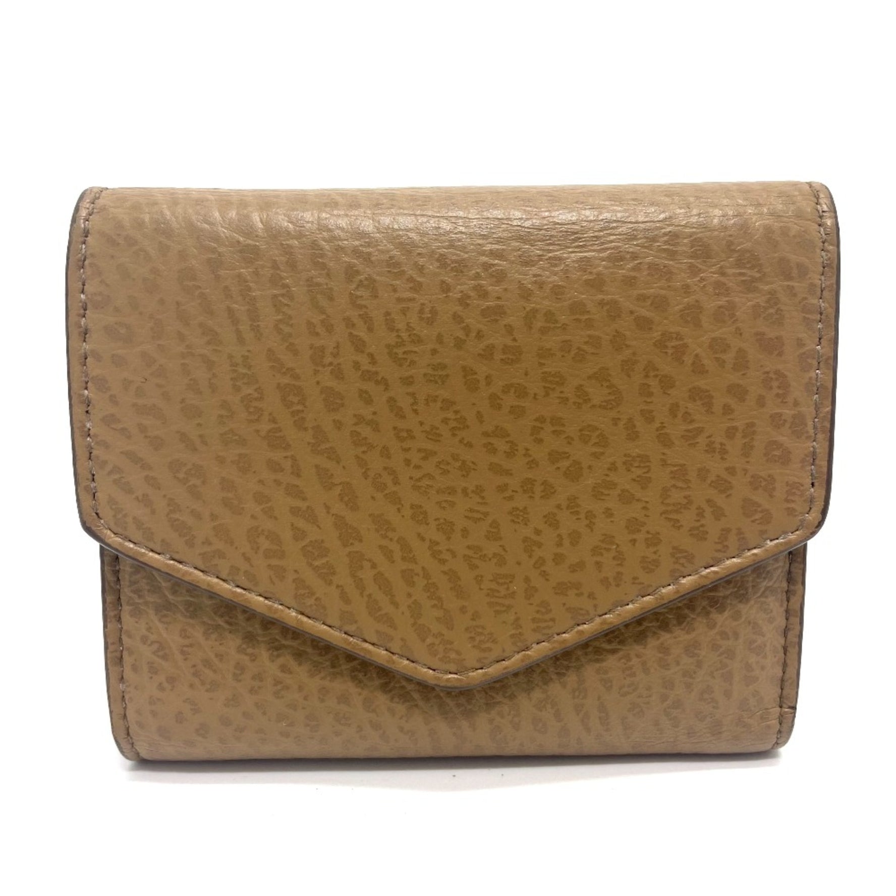 Maison Margiela Trifold wallet BeigeBased
