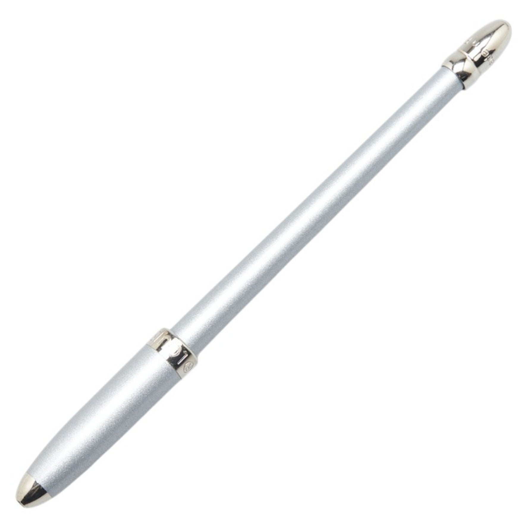 Louis Vuitton Stylo Agenda Ballpoint Pen Silver Metal