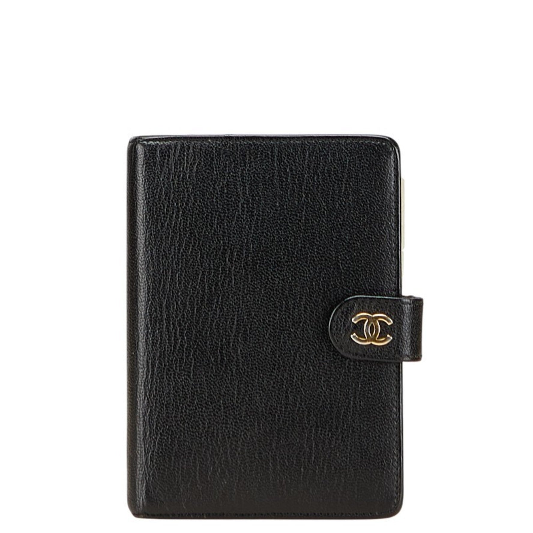 CHANEL Coco Mark Agenda PM Notebook Cover, Leather