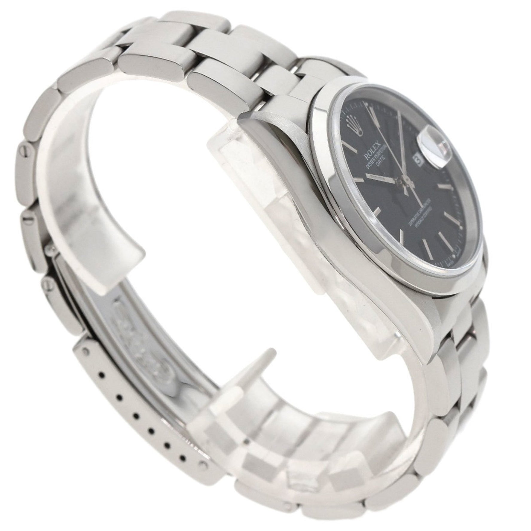Rolex Oyster Perpetual Date Watch Stainless Steel SS