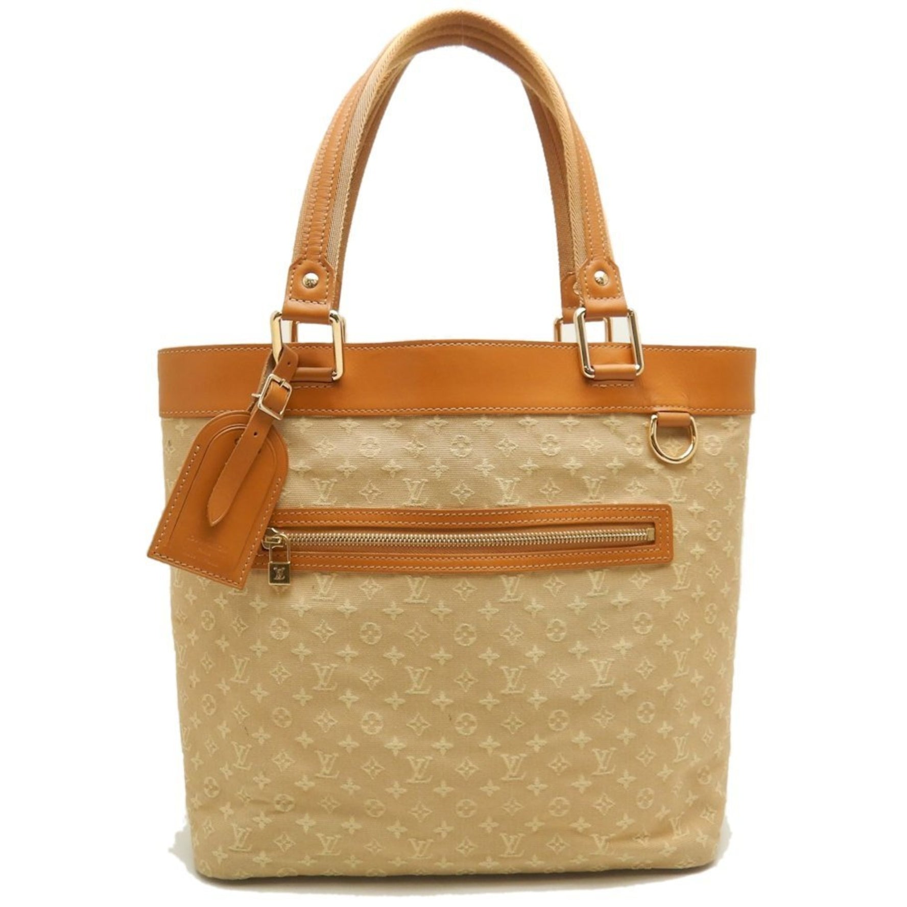 LOUIS VUITTON Louis Vuitton Monogram Lucille GM M92683 Tote Bag Beige