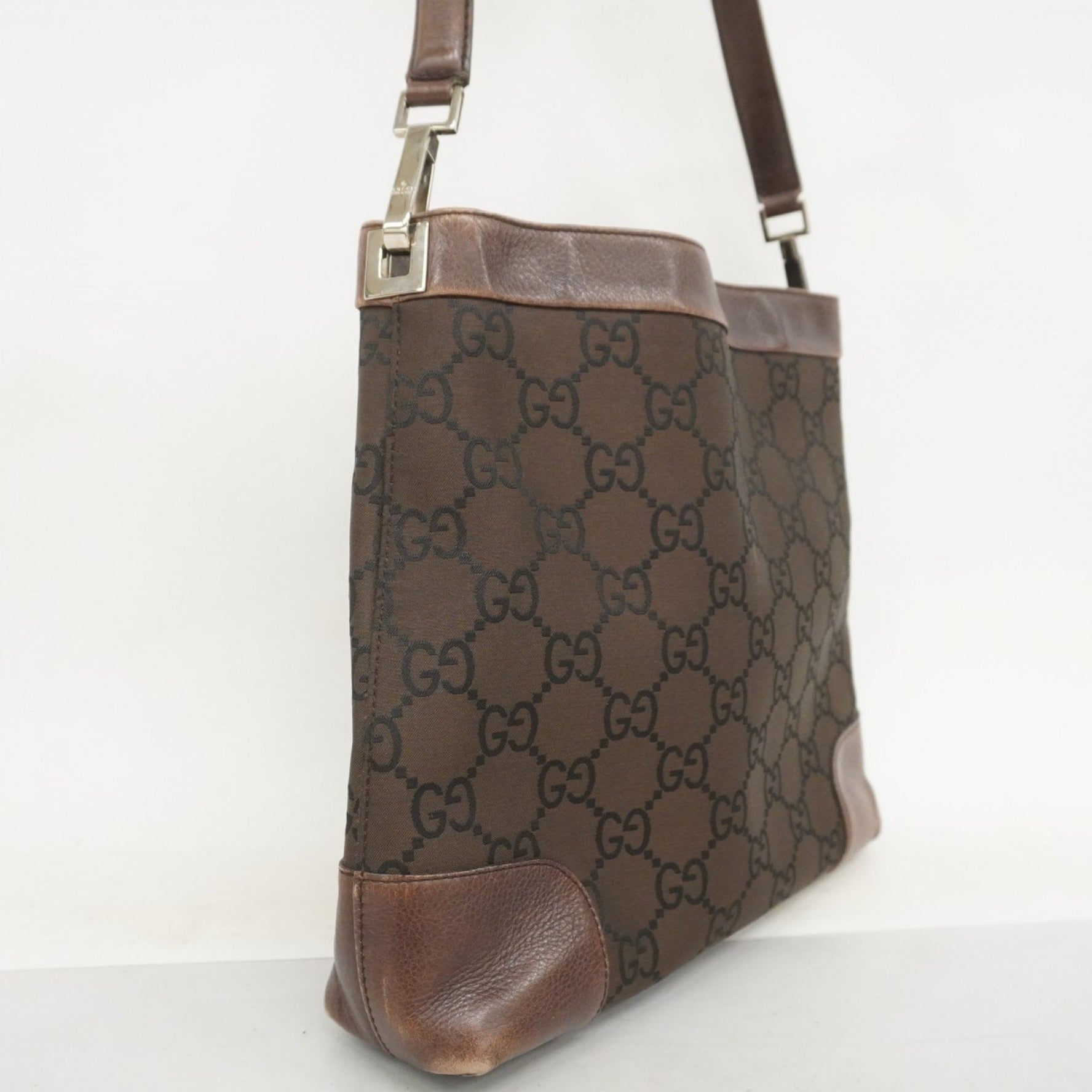 Gucci Shoulder Bag Nylon Canvas