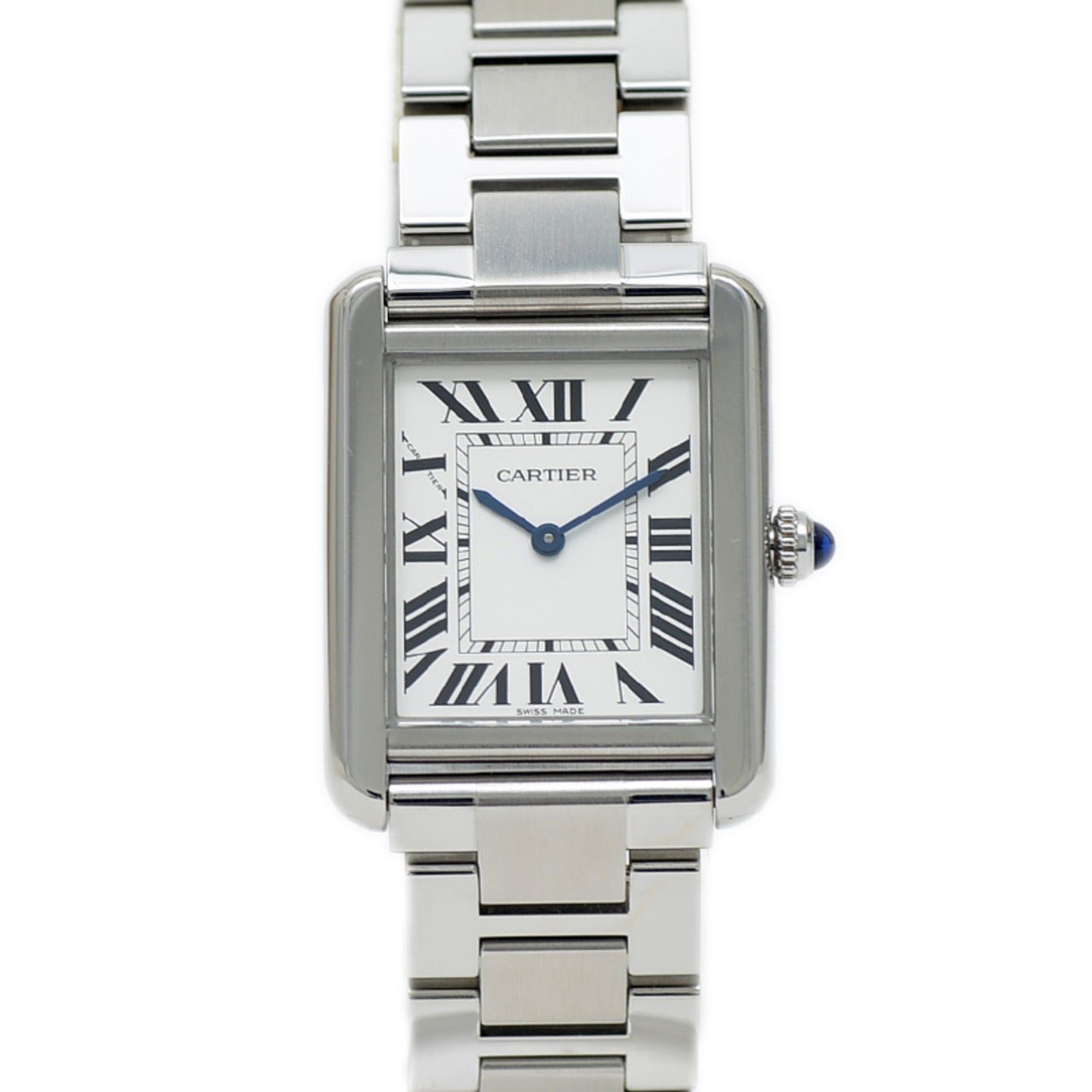 Cartier Tank Solo SM Silver Dial Quartz Watch
