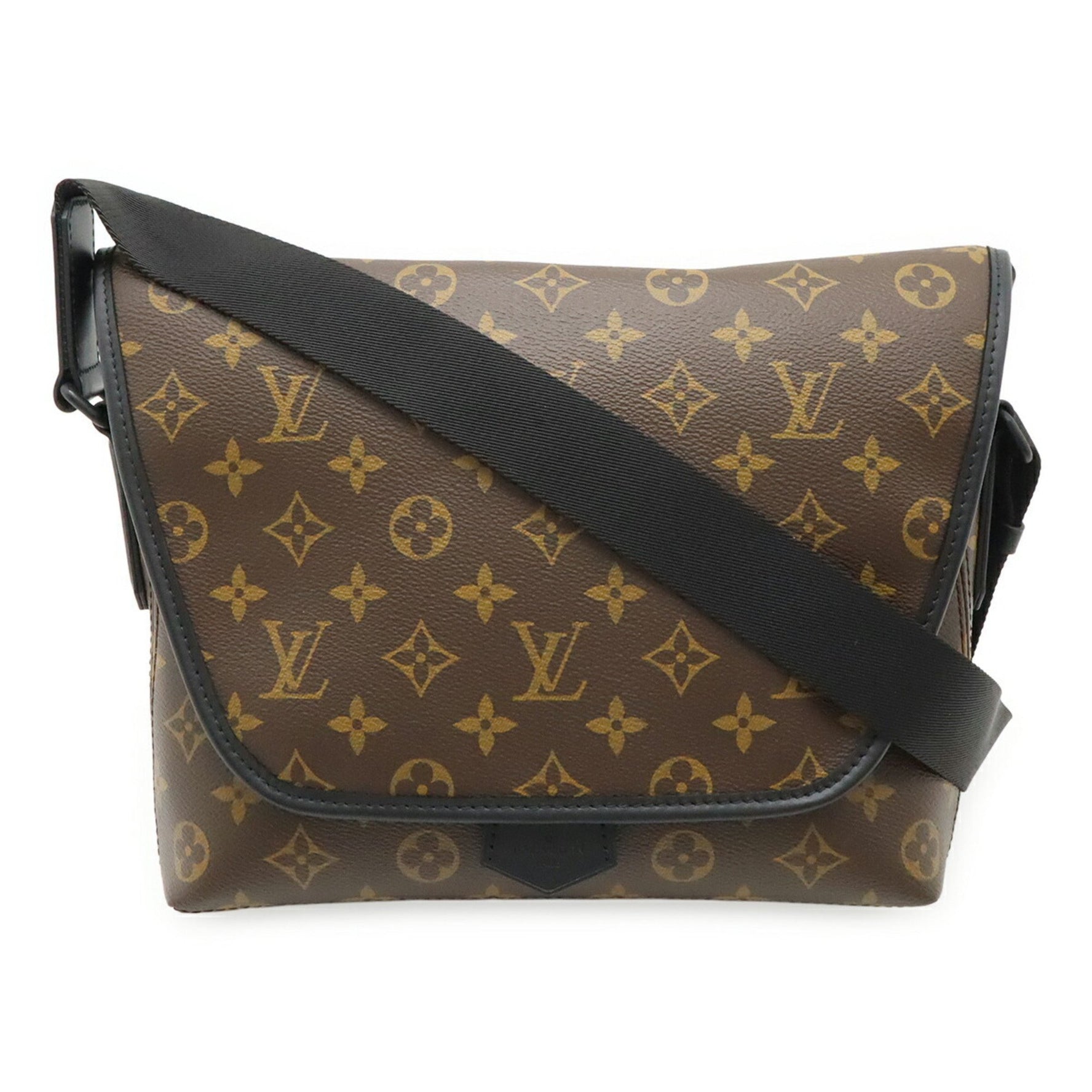 Louis Vuitton Monogram Macassar Magnetic Shoulder Bag