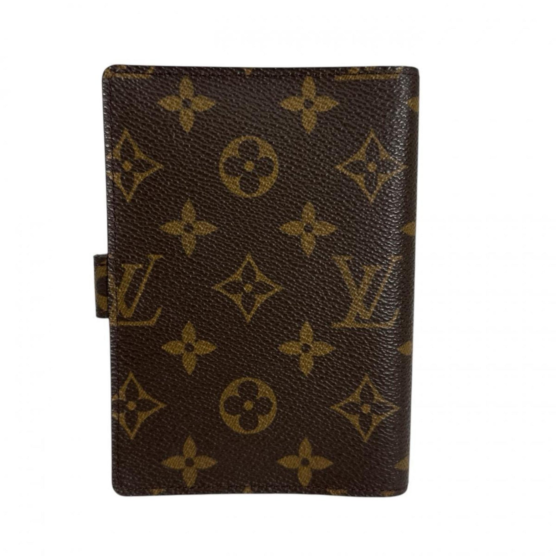 Louis Vuitton Notebook Cover Case Monogram Agenda PM Canvas