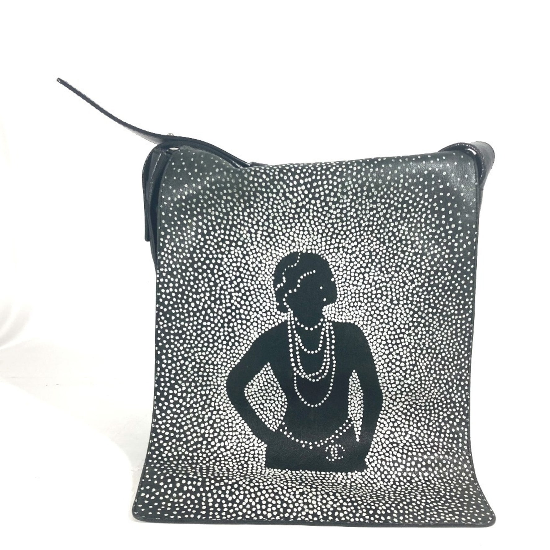 CHANEL bag, crossbody, CC, Coco mark, design, flap, shoulder leather, black