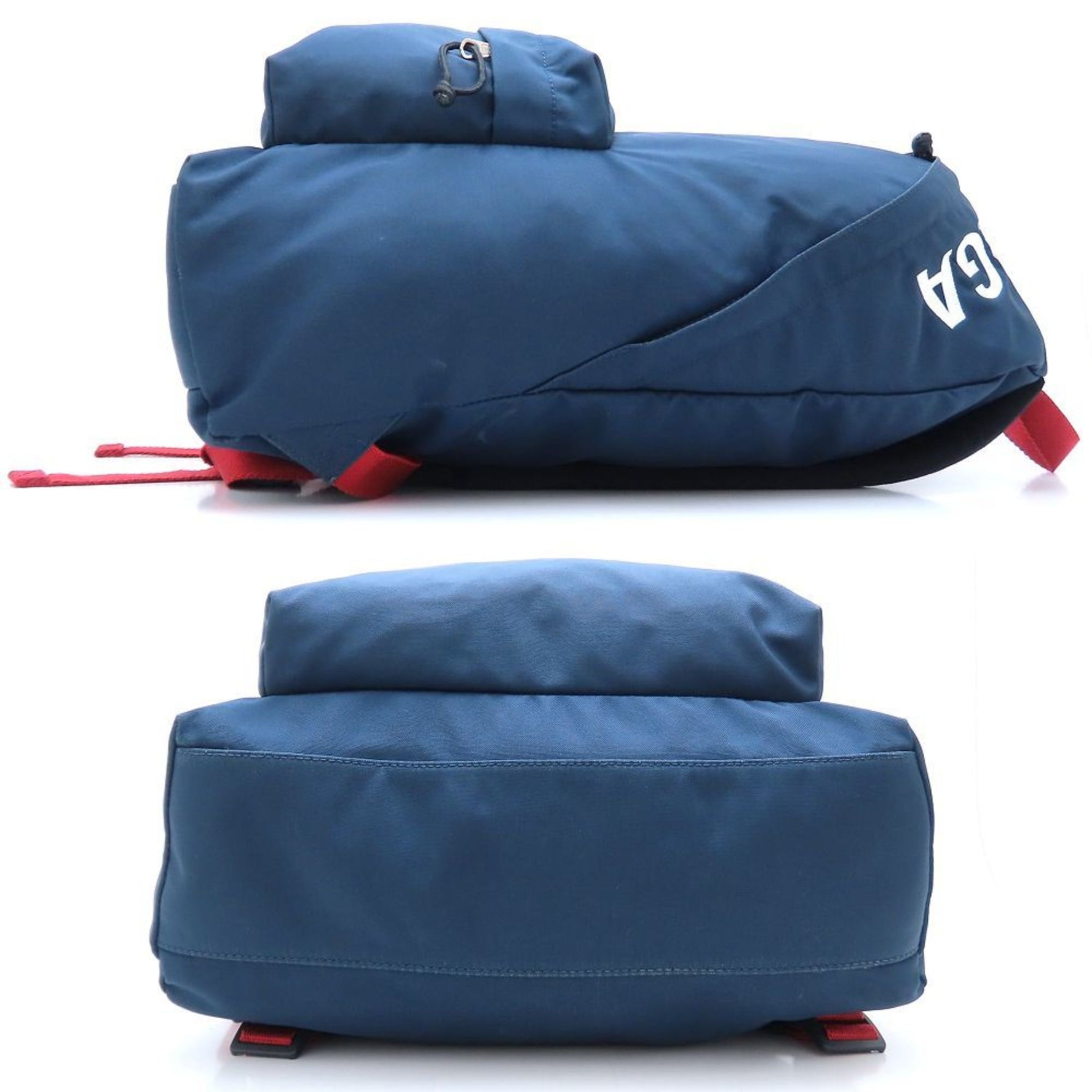 BALENCIAGA WHEEL Backpack, Nylon, Navy, Red, Black