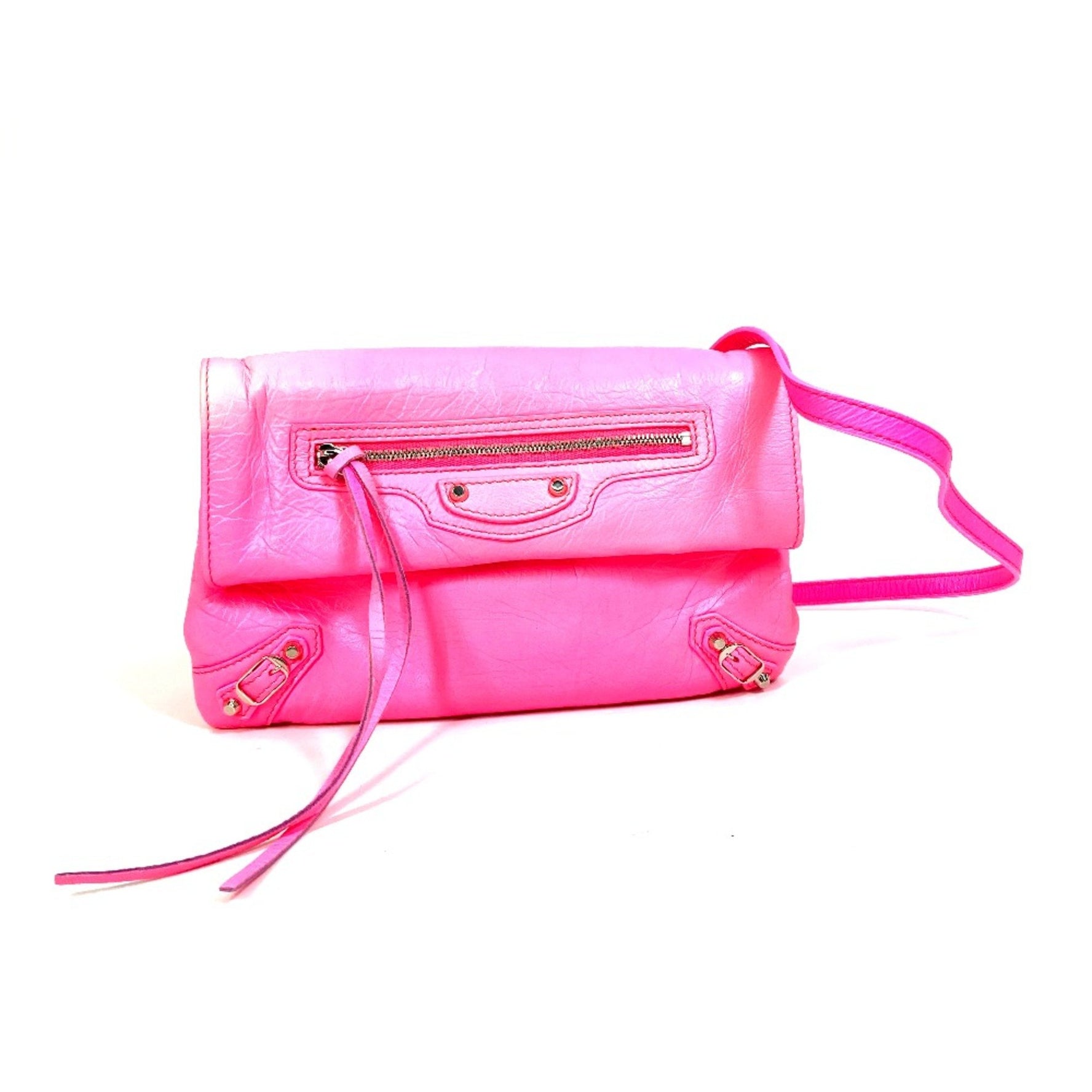 Balenciaga Pochette Bag 2WAY Shoulder Bag Crossbody Clutch bag pink