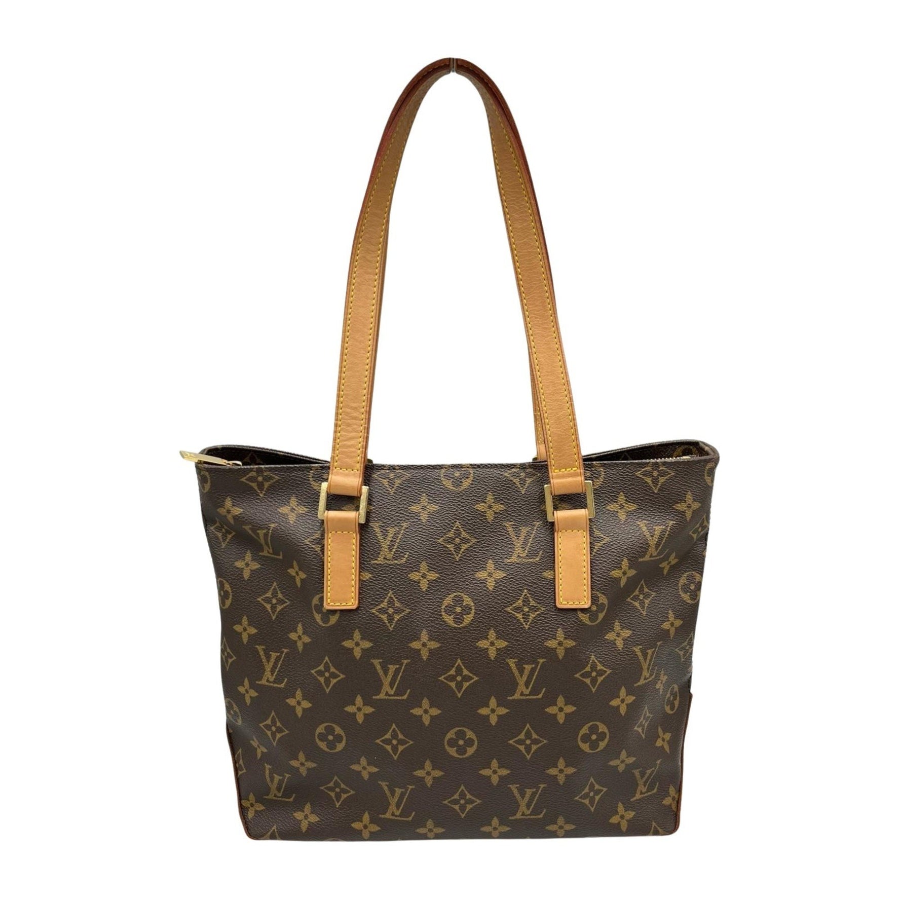 Louis Vuitton Cabas Piano Tote Bag Monogram Canvas Brown