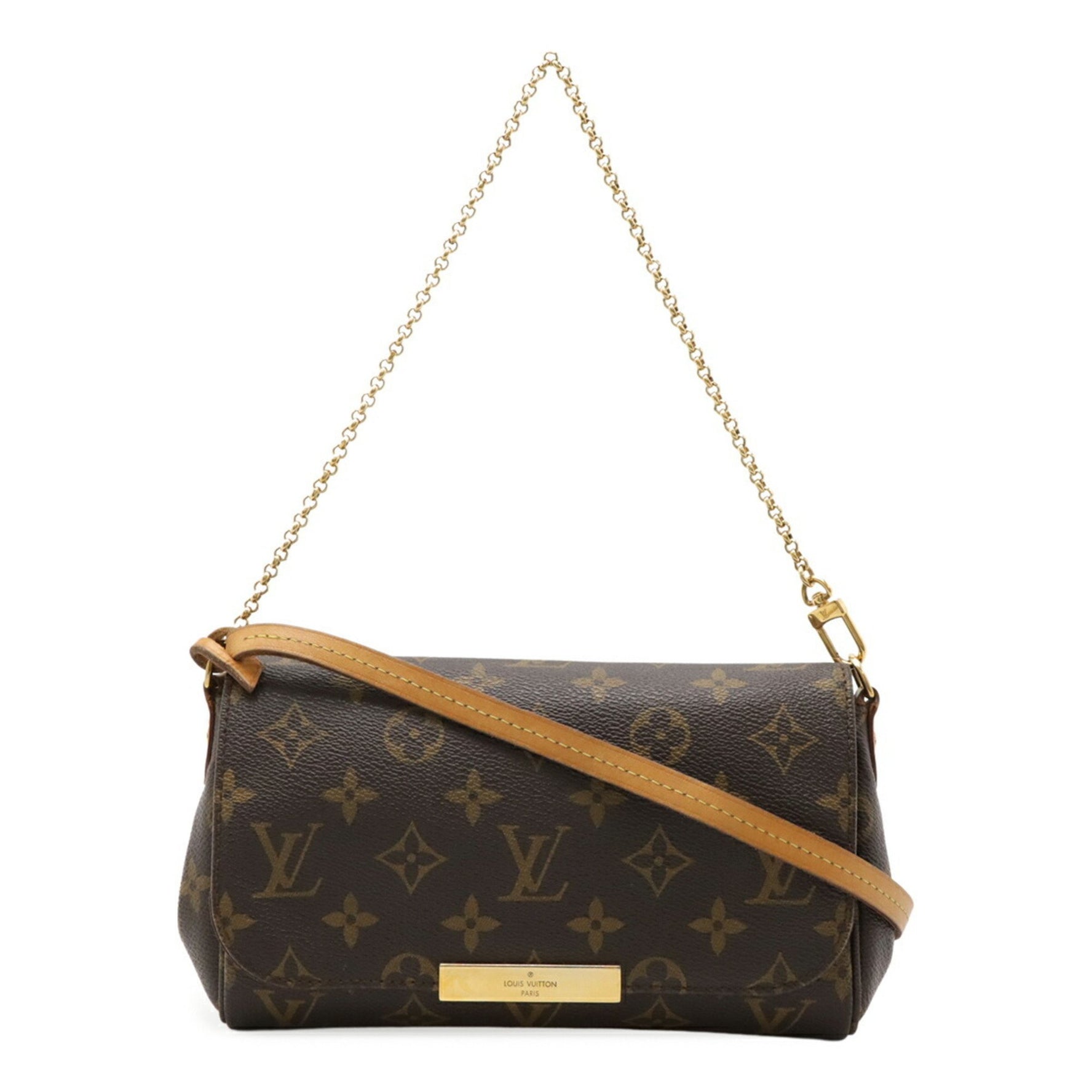Louis Vuitton Monogram Favorite PM Shoulder Bag Clutch Pouch