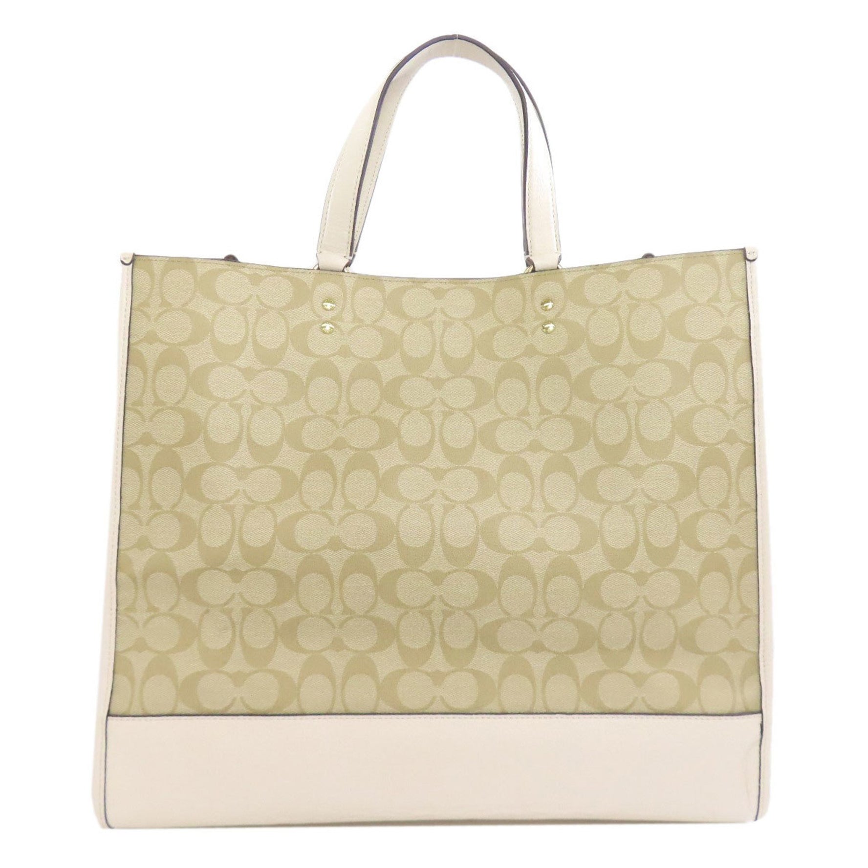Coach Dempsey Signature Tote Bag PVC