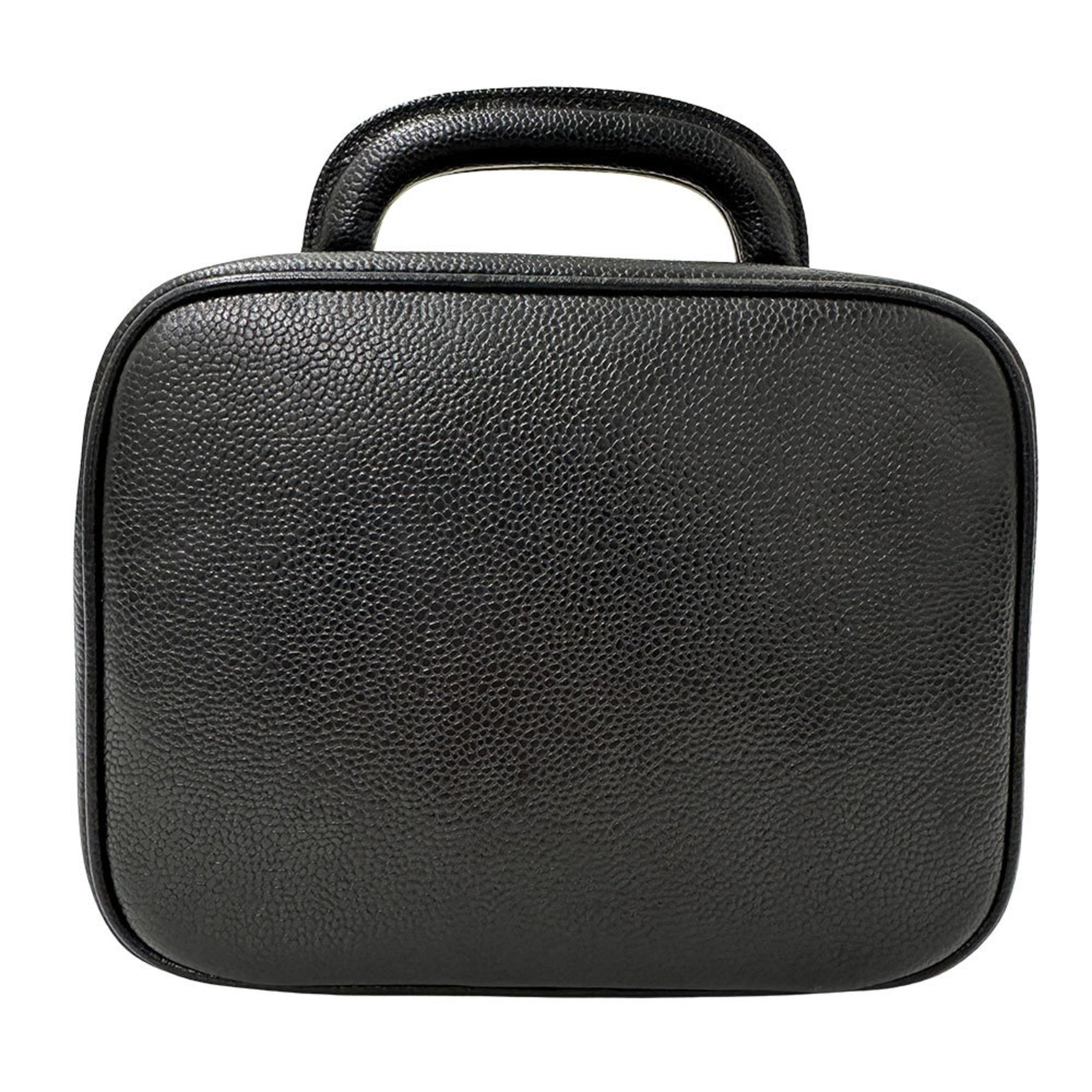 CHANEL Matelasse Handbag in Leather with Gold Hardware, Vanity Bag