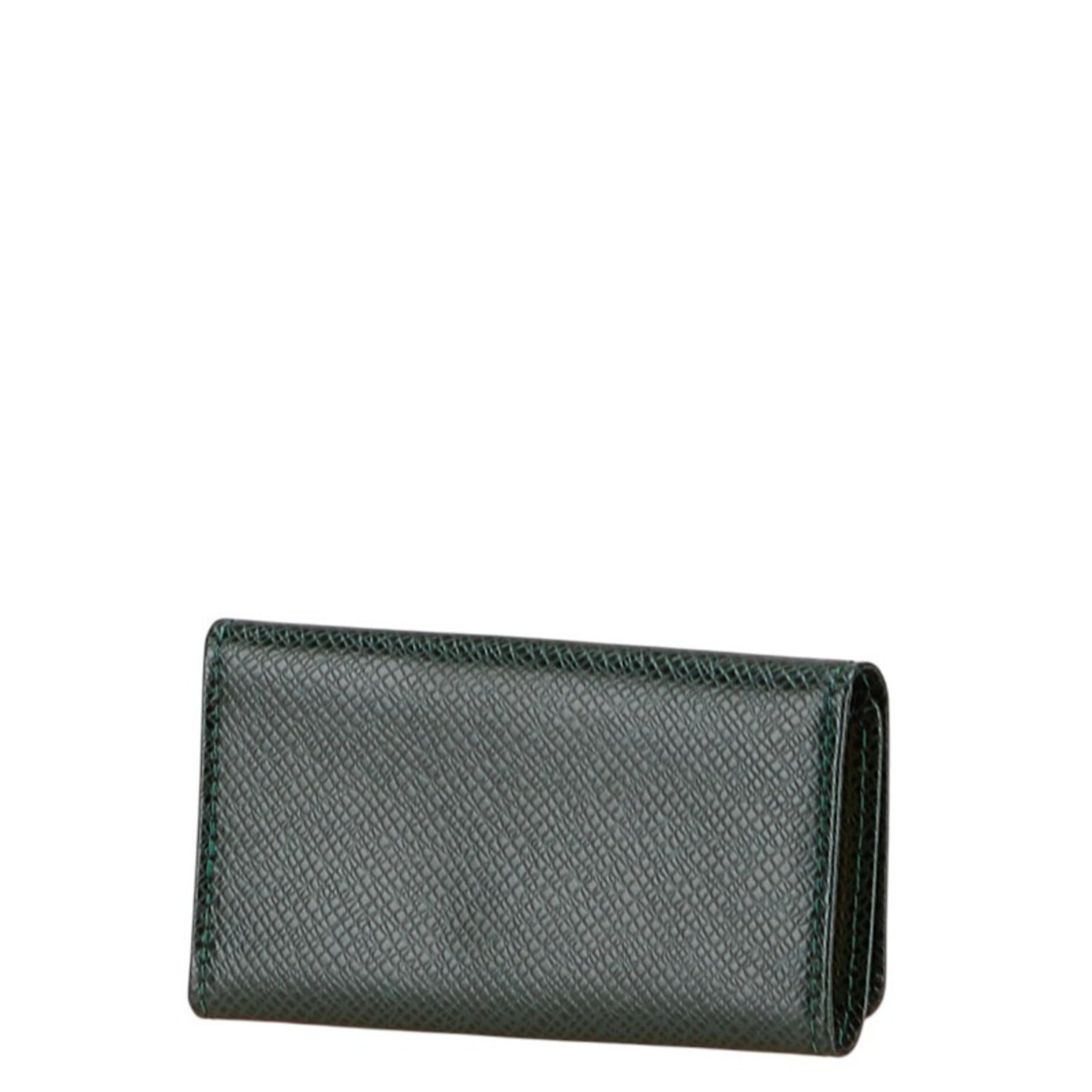 Louis Vuitton Taiga Multicle 4 Key Case Episea Green Leather LOUIS VUITTON