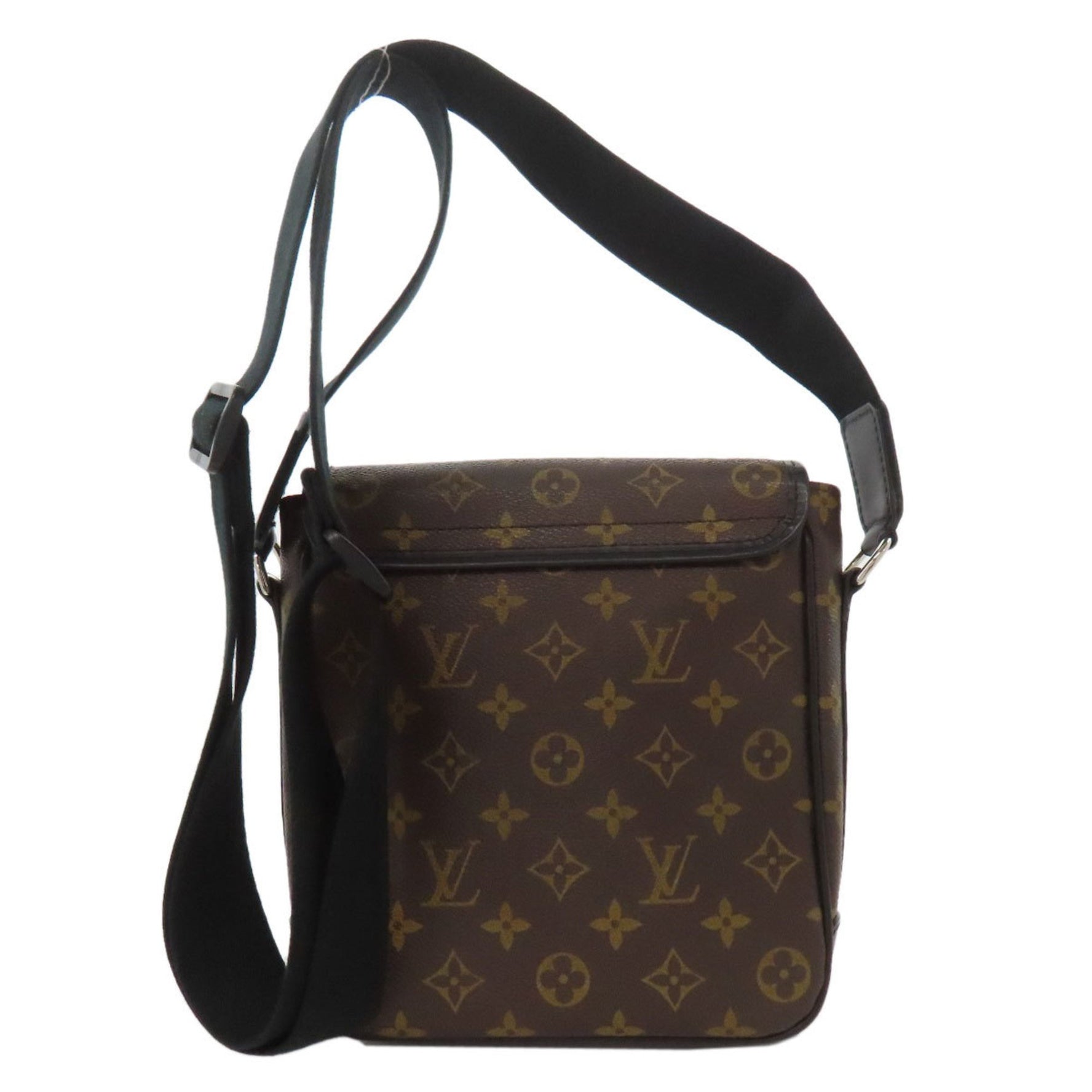 Louis Vuitton Bass PM Monogram Macassar Shoulder Bag in Canvas, LOUIS VUITTON