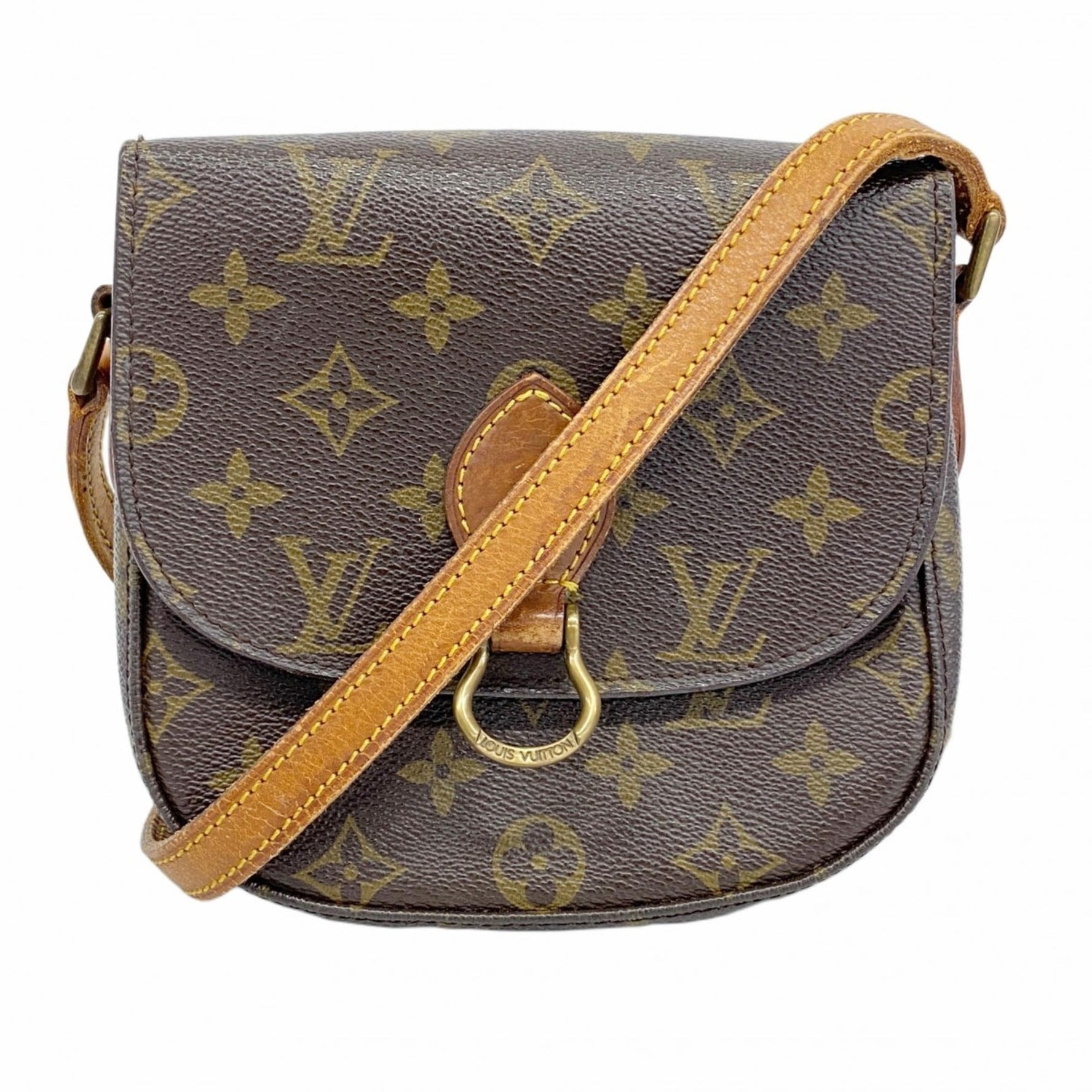 Louis Vuitton Monogram Mini Saint-Cloud Shoulder Bag