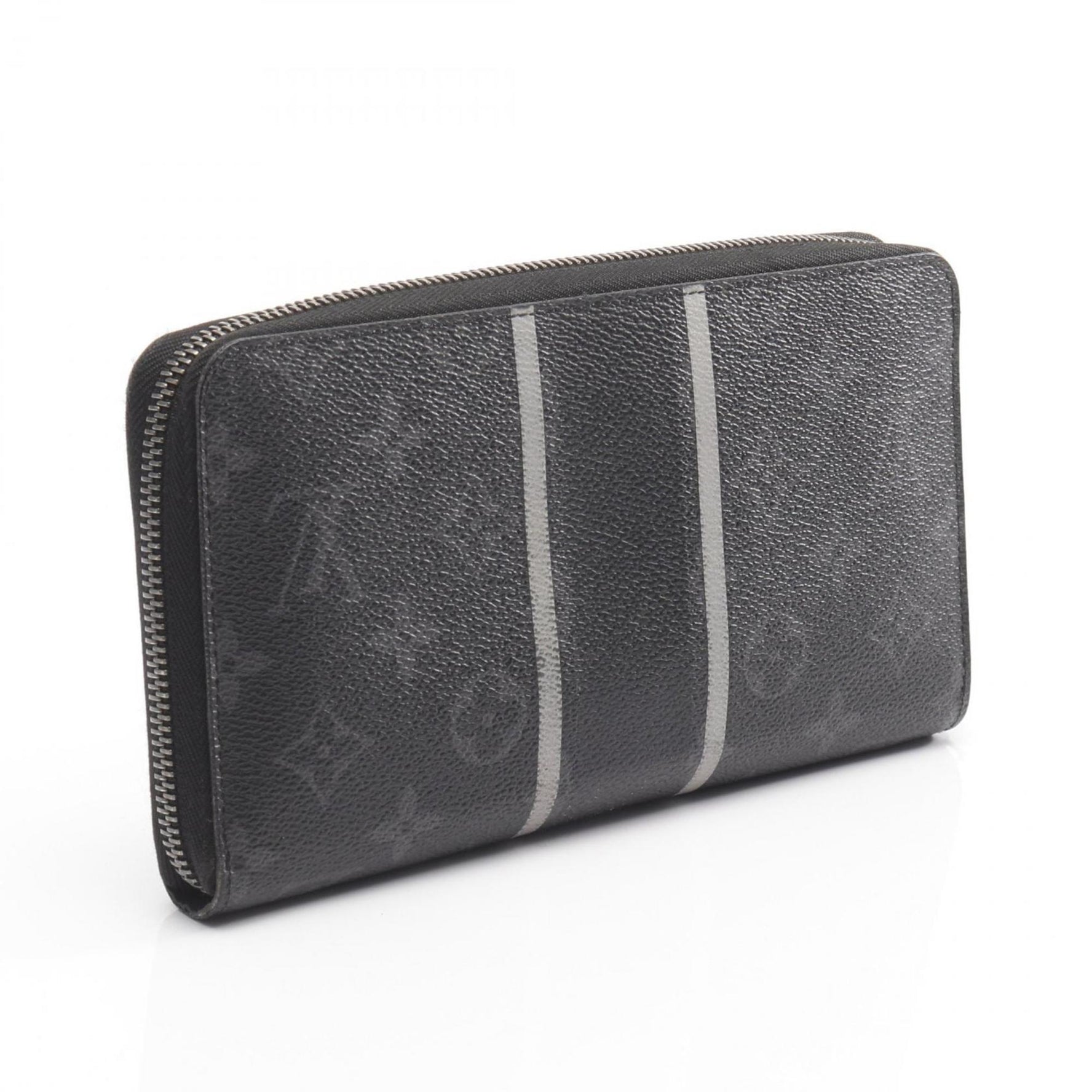 Louis Vuitton LOUIS VUITTON x Zippy Organizer Round Long Wallet, Coated Canvas, Monogram Eclipse