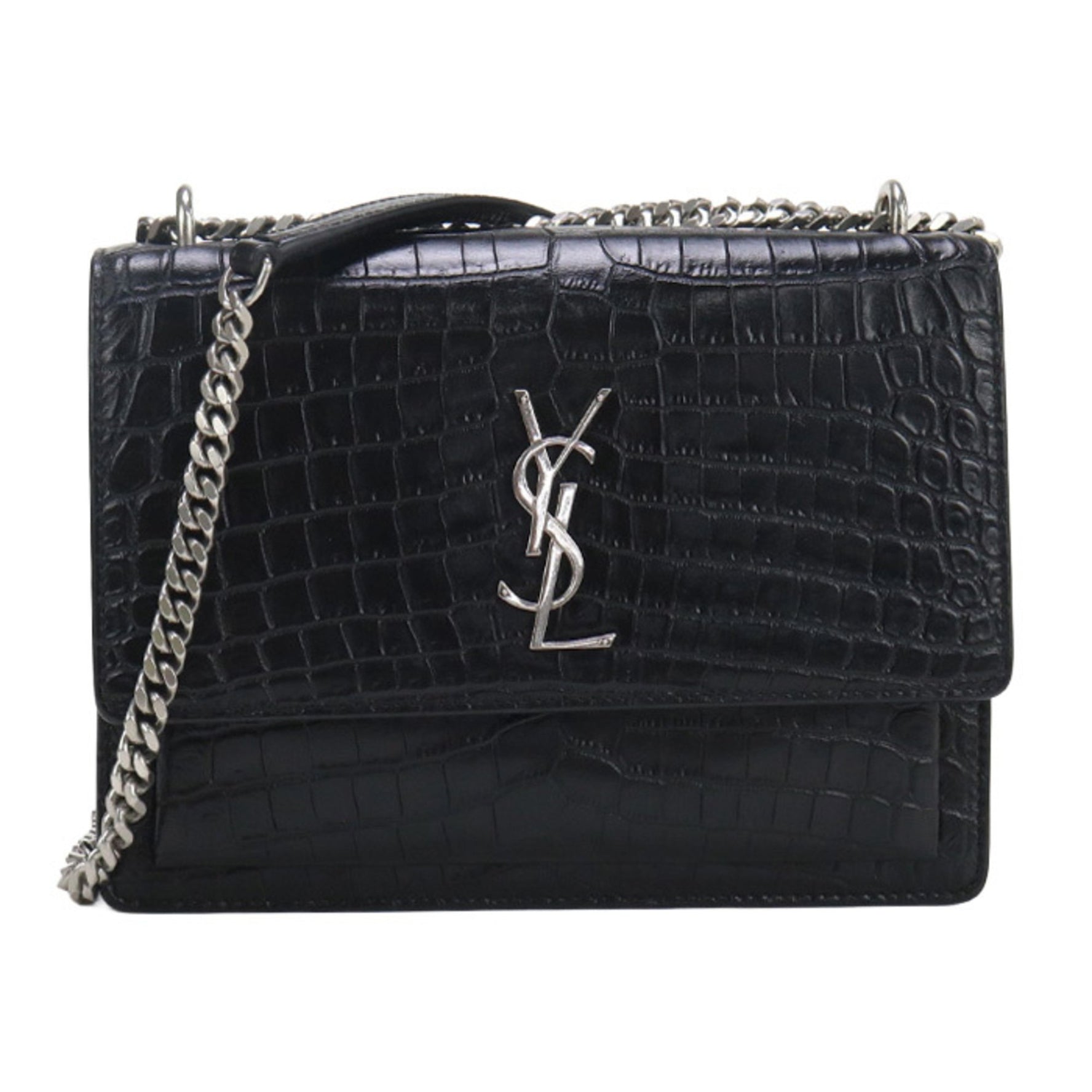 SAINT LAURENT YSL Monogram Sunset Medium Shoulder Bag