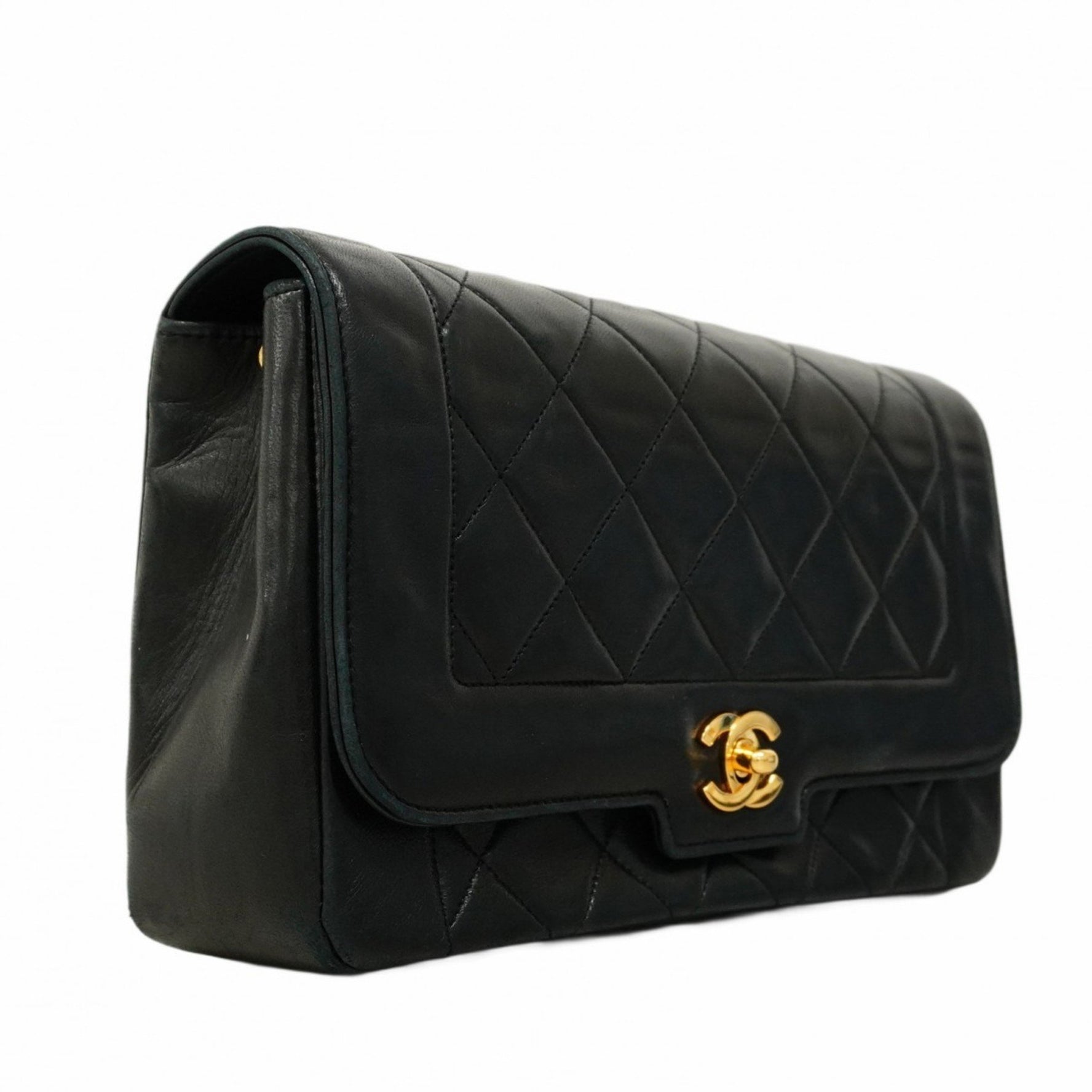 Chanel Matelasse Shoulder Bag with Chain Bag, Lambskin