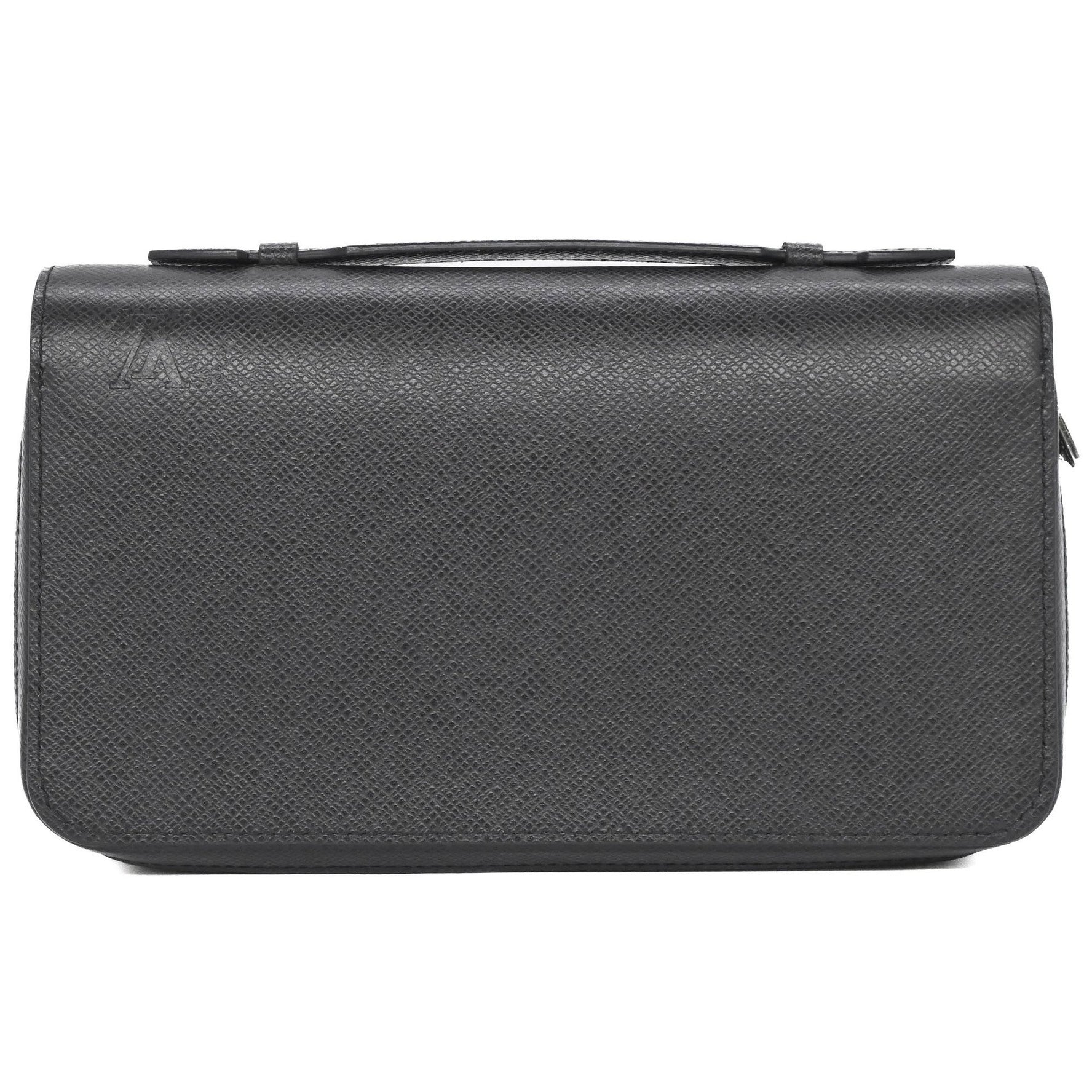 LOUIS VUITTON Taiga Zippy XL Wallet, Calfskin, Men's/Women's