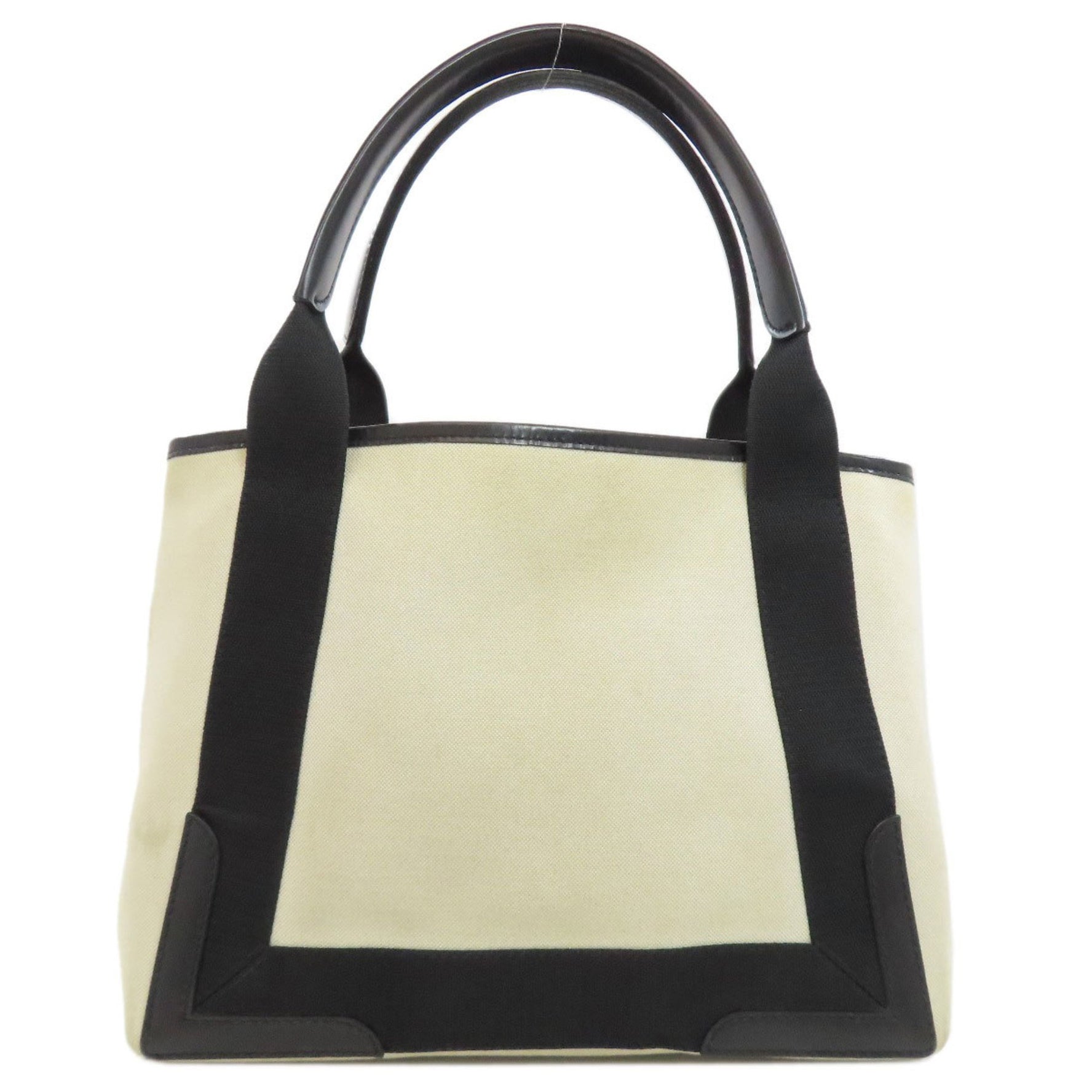 Balenciaga Navy Cabas Handbag Canvas Women's