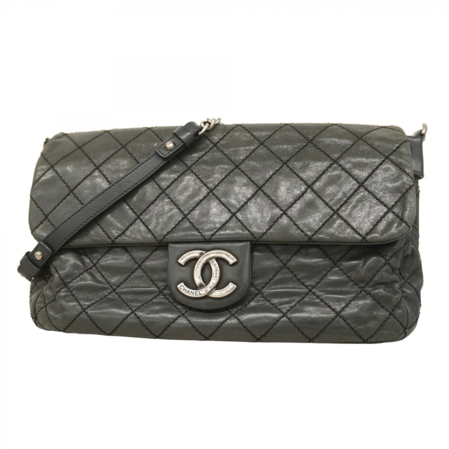 Chanel Matelasse Shoulder Bag with Chain, Sparkle Leather