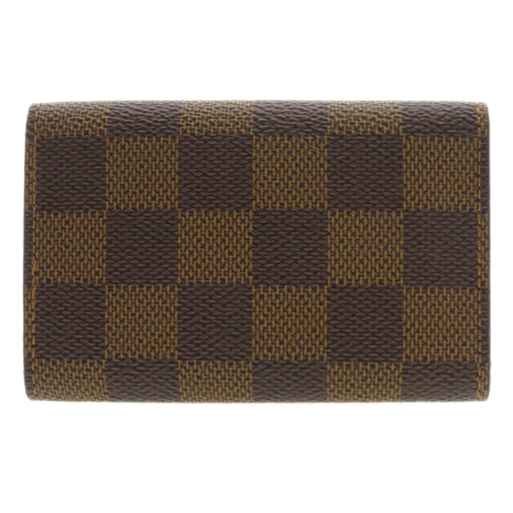 Louis Vuitton Multicle 6 Damier Ebene Key Case Canvas