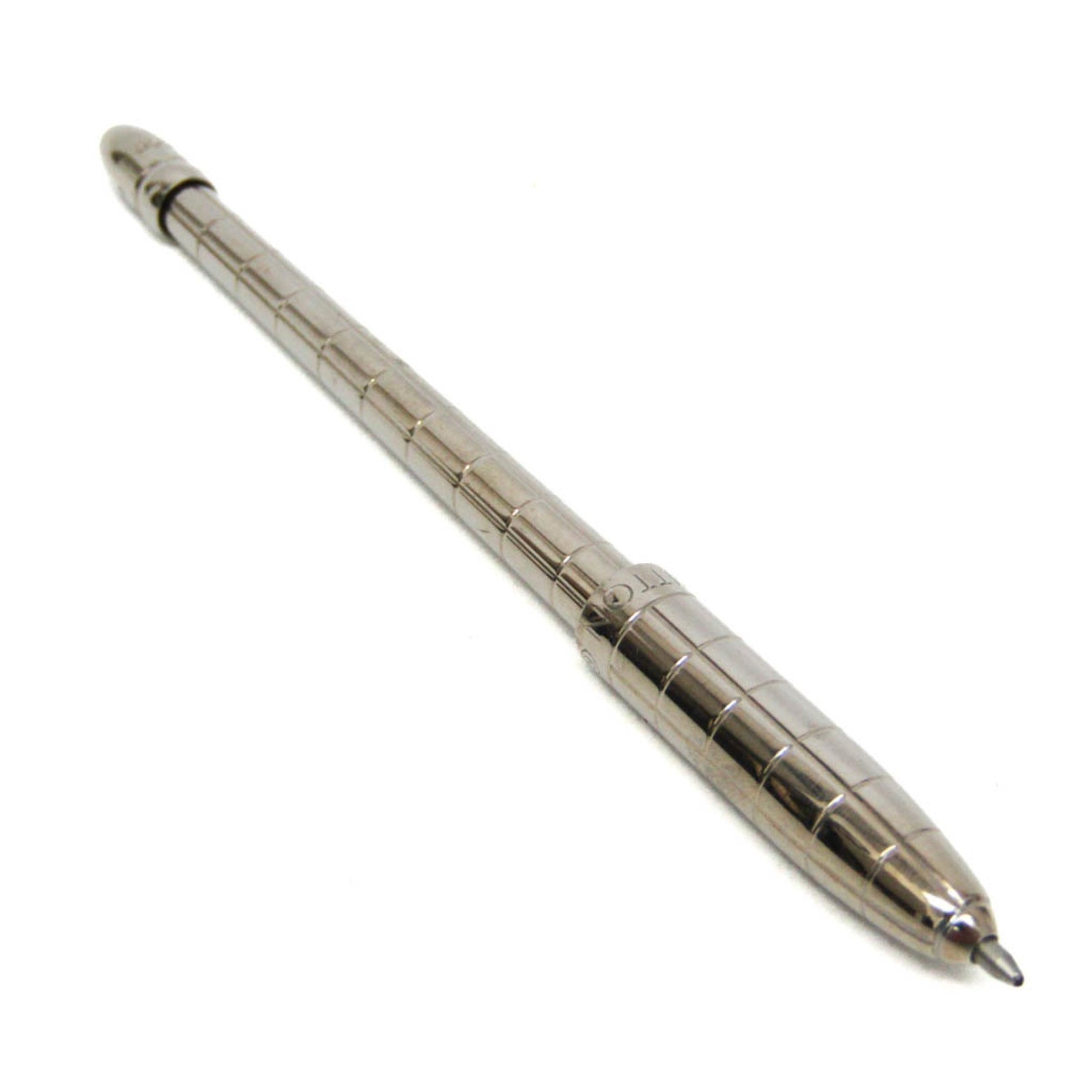 Louis Vuitton  Stylo Agenda GM N75001 Silver Ballpoint Pen (Black Ink)