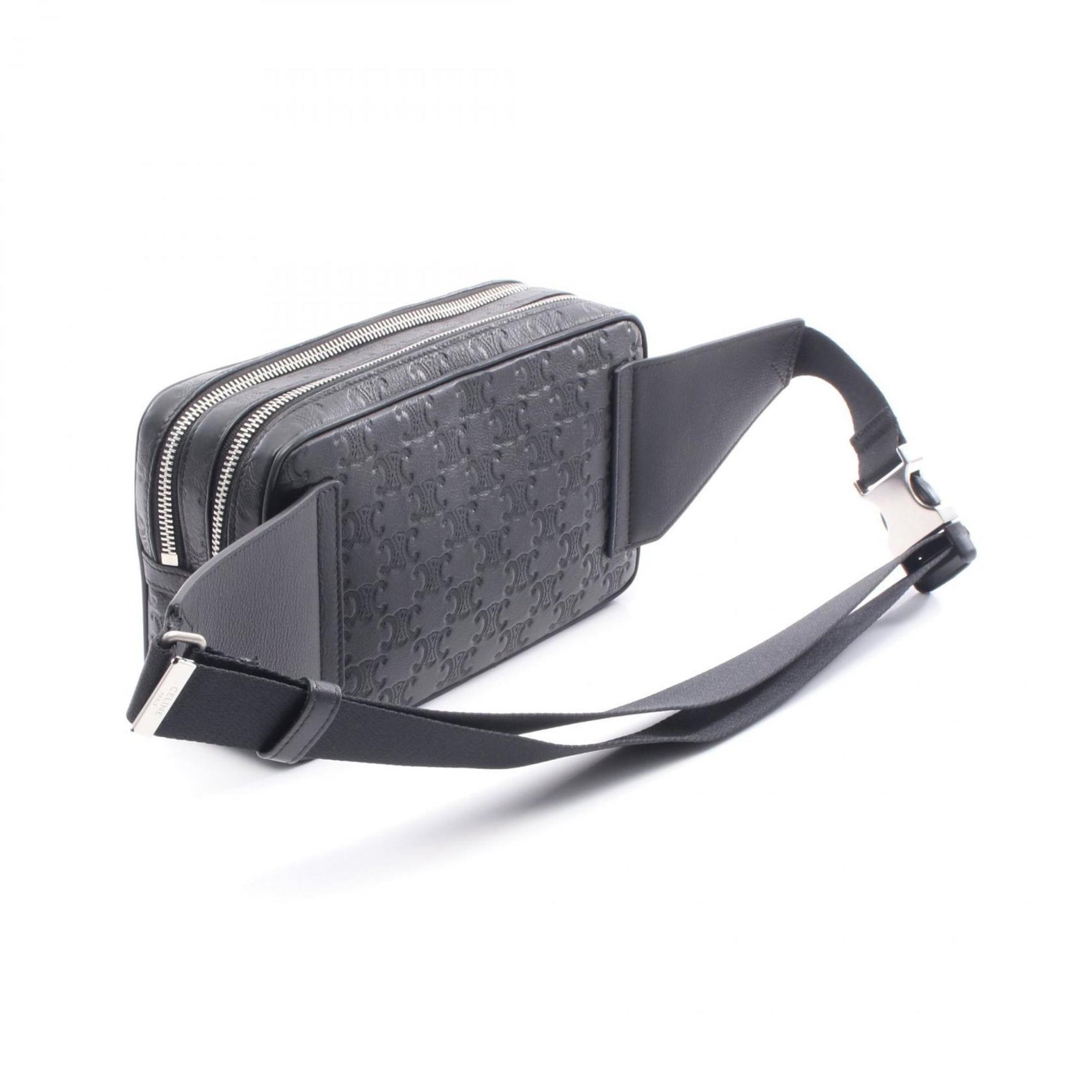 Celine Triomphe belt bag, waist body leather