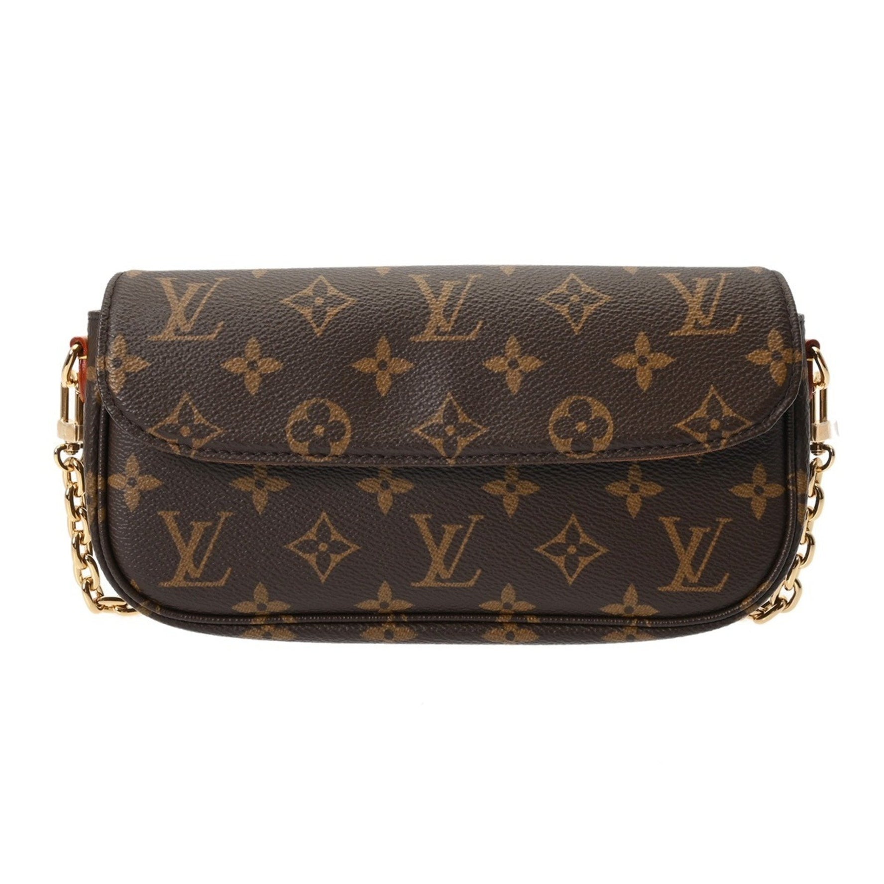 LOUIS VUITTON Monogram Wallet on Chain Ivy Canvas Shoulder Bag