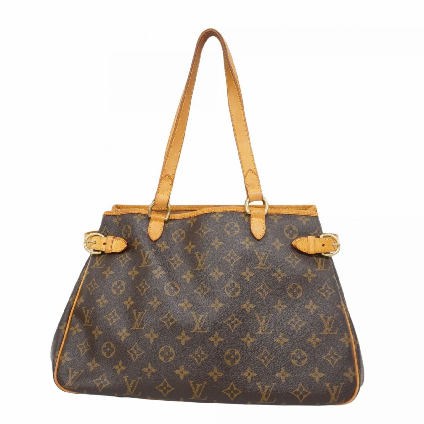 Louis Vuitton Monogram Batignolles Horizontal Tote Bag M51154 Brown Women's