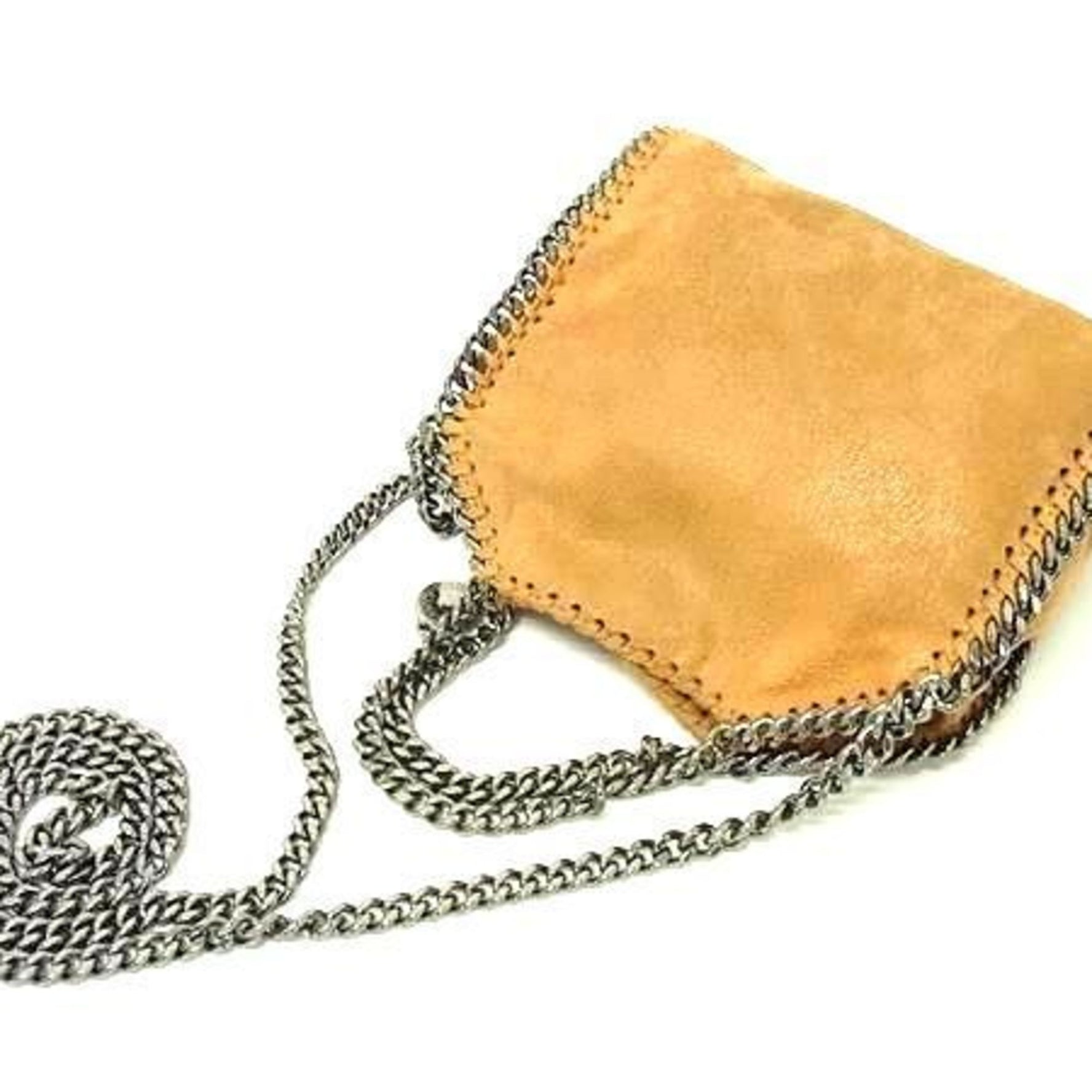 Stella McCartney STELLA McCARTNEY Falabella Tiny Tote Bag in Eco-Leather. Shoulder Bag.