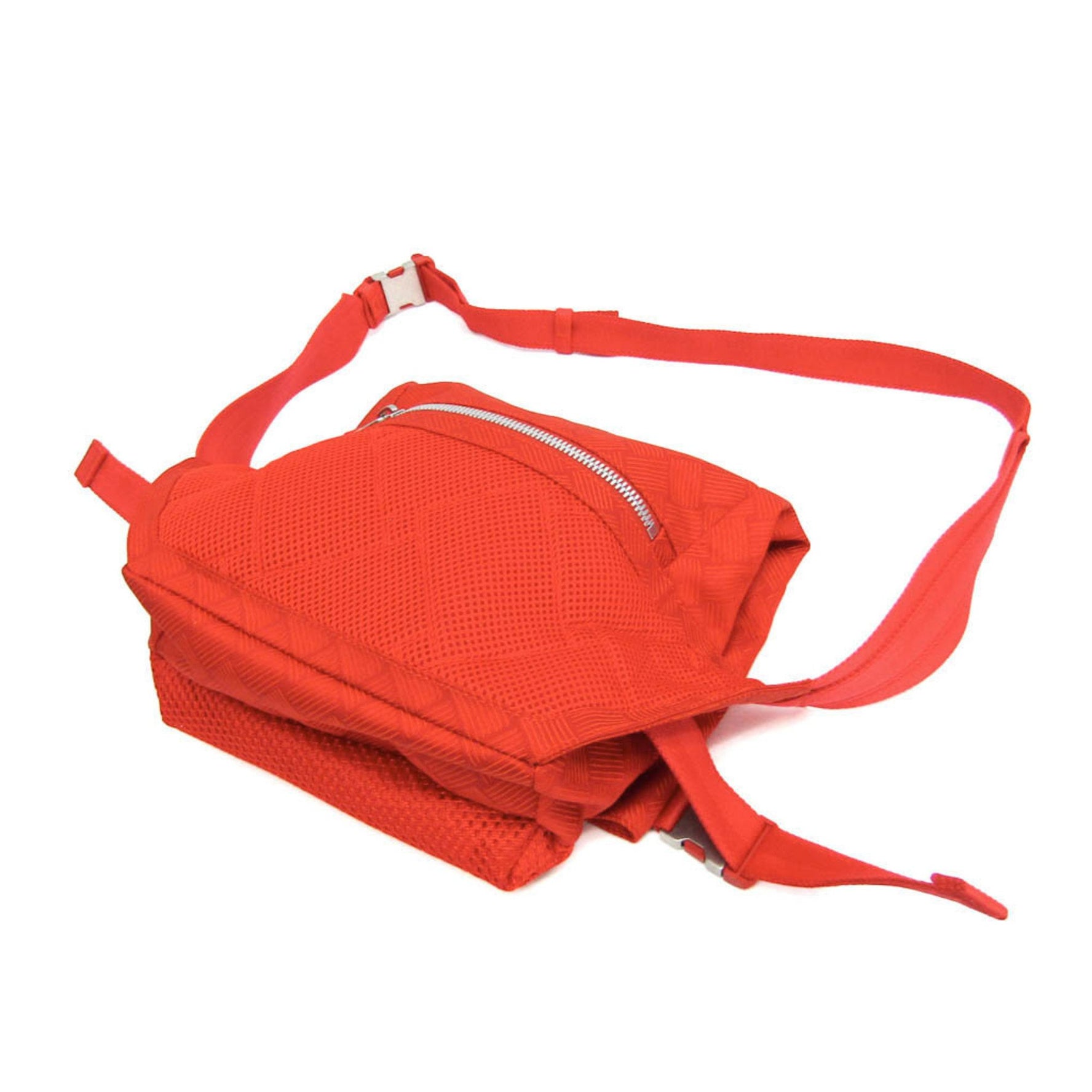 Bottega Veneta Nylon Shoulder Bag,Sling Bag Red Color