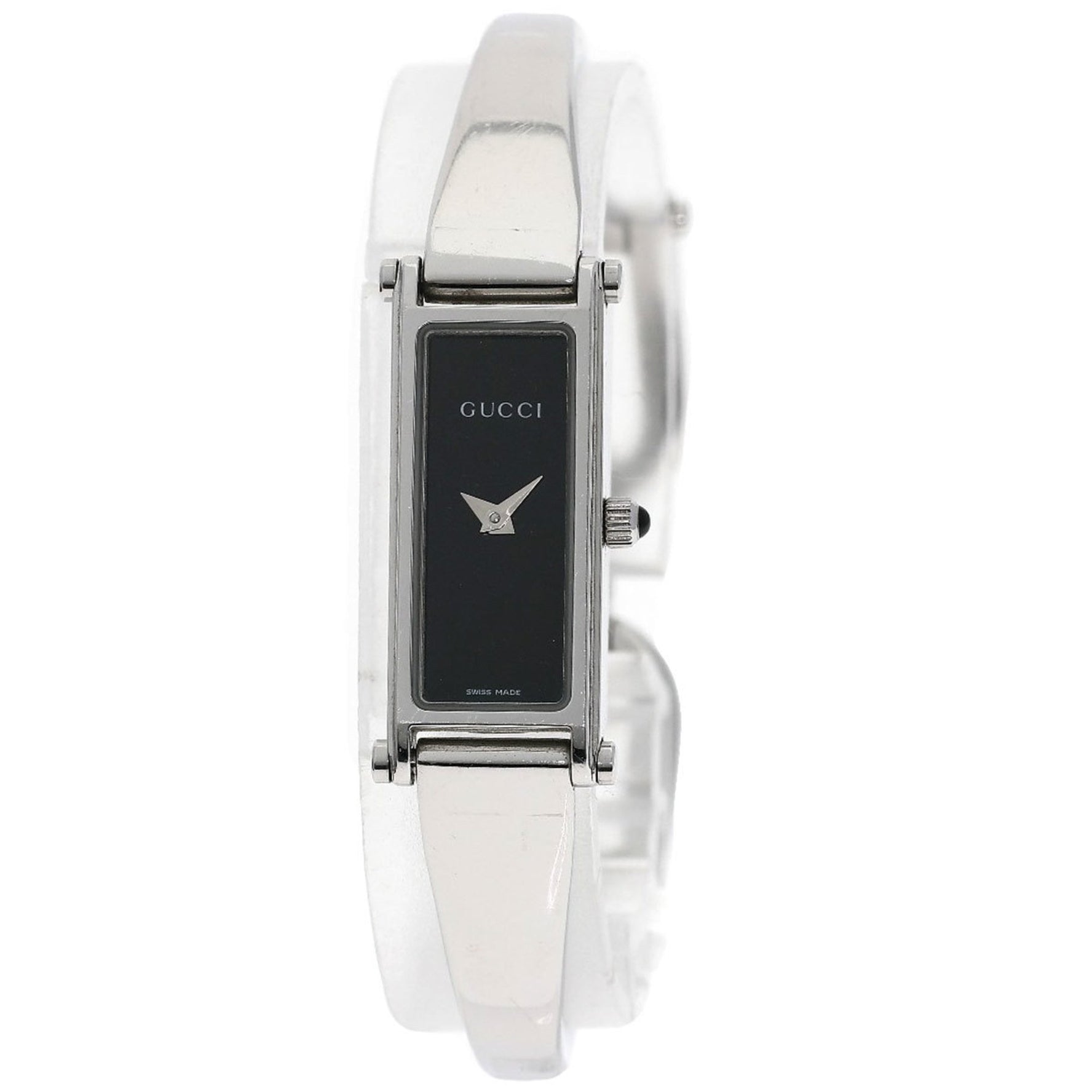 Gucci Square Face Watch Stainless Steel/SS