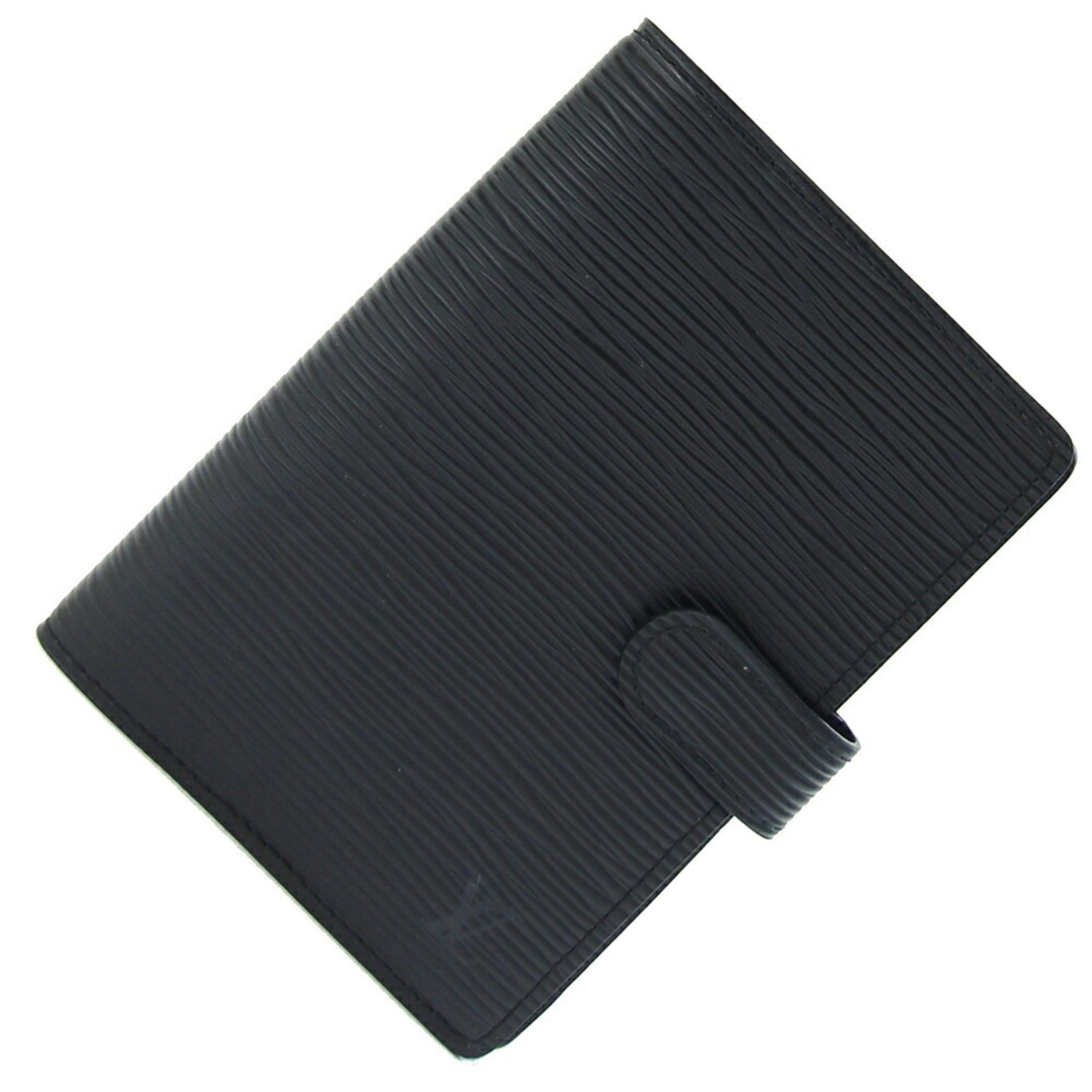 Louis Vuitton Notebook Cover Epi Agenda PM Black Men's