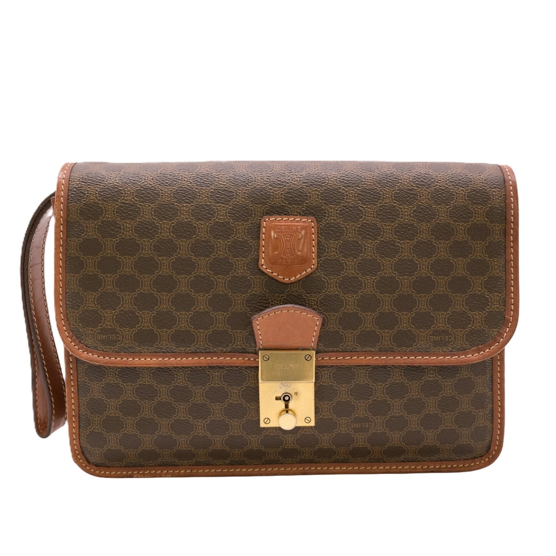 CELINE Macadam clutch bag, second