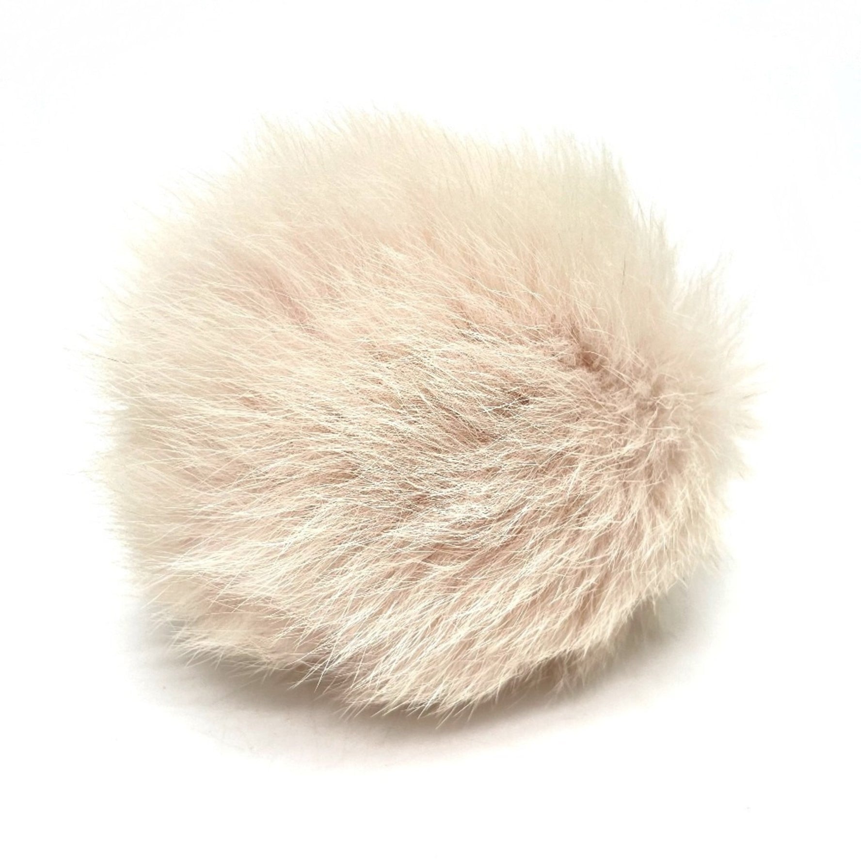 LOUIS VUITTON M67371 Fuzzy Bubble Keychain Bag Charm, Fur/Metal, Women's, Rose Claire Pink