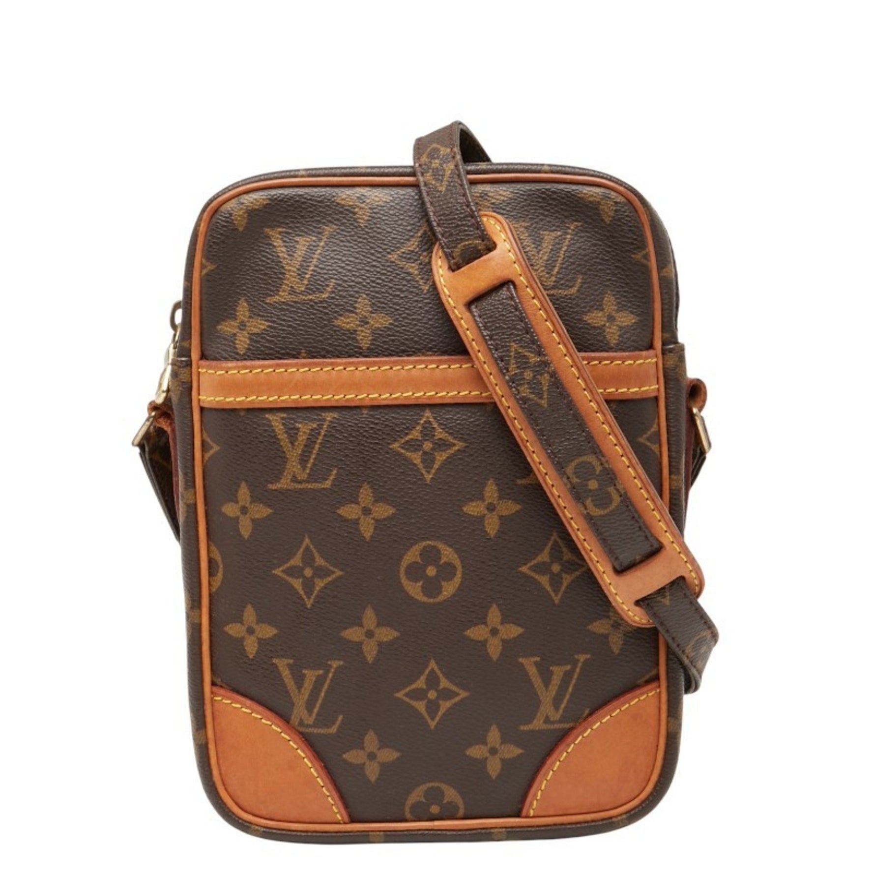 Louis Vuitton Monogram Danube Crossbody Shoulder Bag Leather LOUIS VUITTON