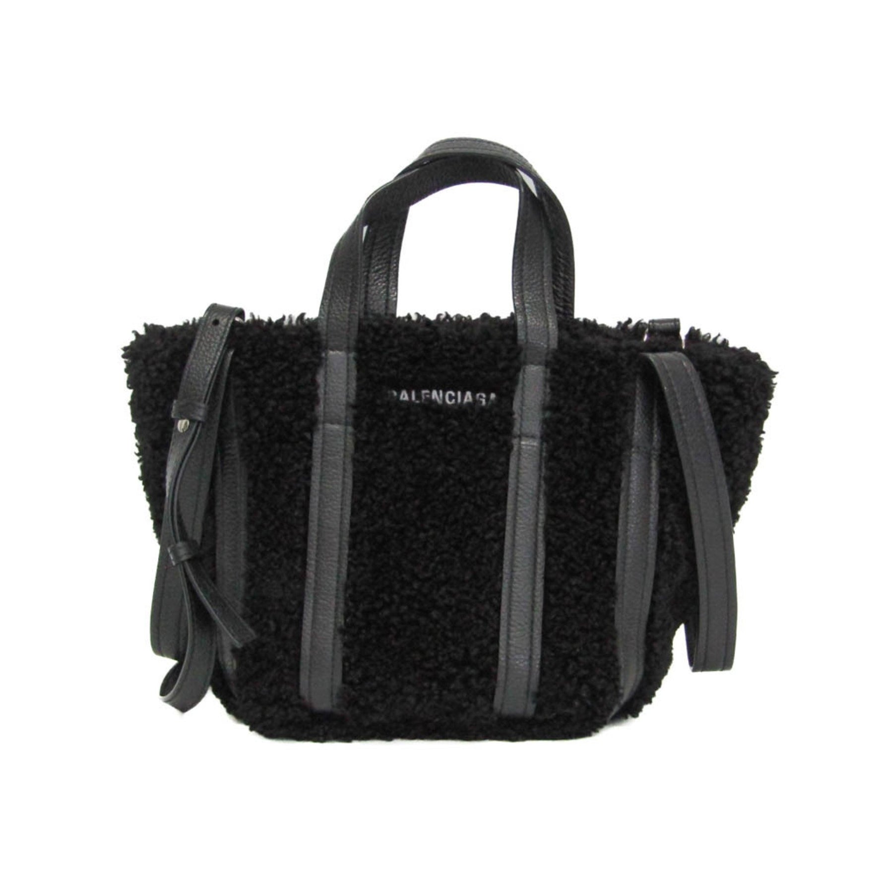 Balenciaga Everyday XS North South Leather,Polyester Tote Bag