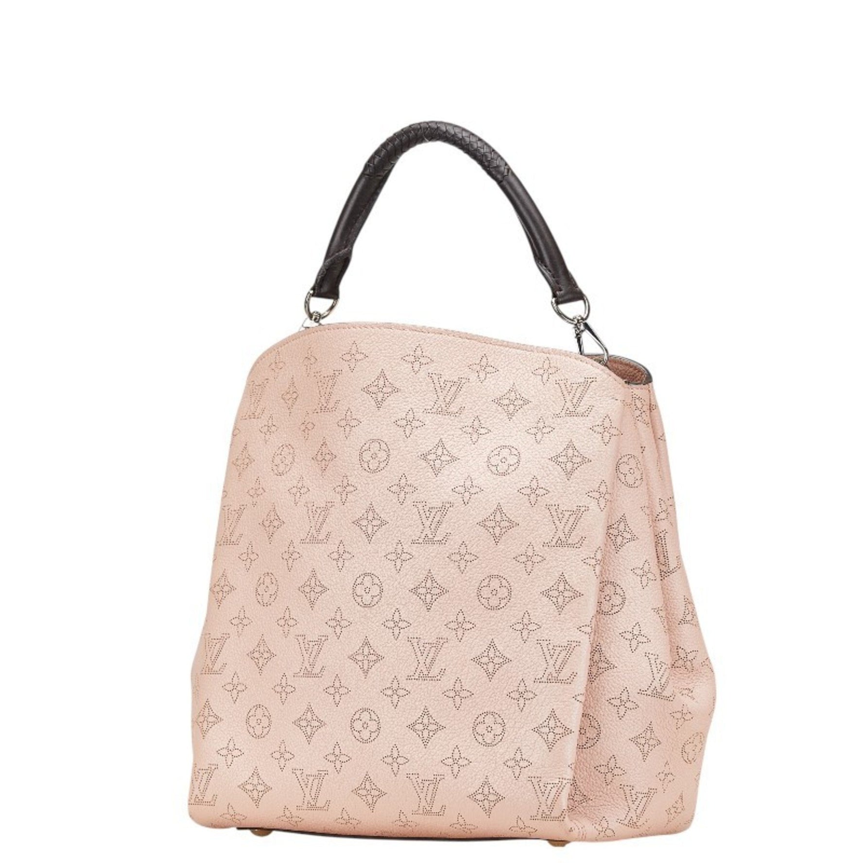 Louis Vuitton Monogram Mahina Babylon PM Handbag/Shoulder Bag, Magnolia Pink Leather, LOUIS VUITTON