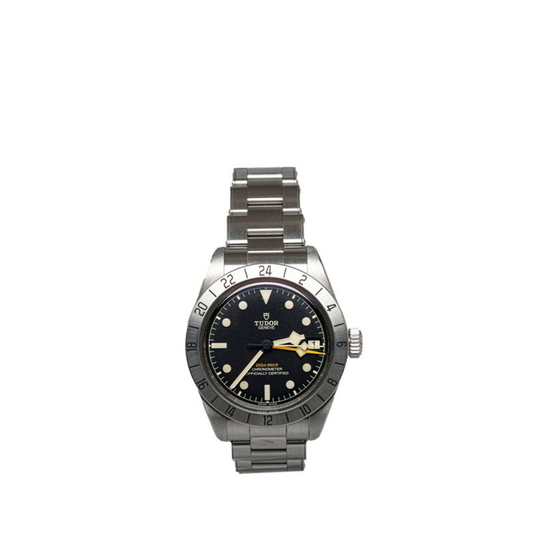 Tudor Bay Pro Watch Automatic Dial Stainless Steel