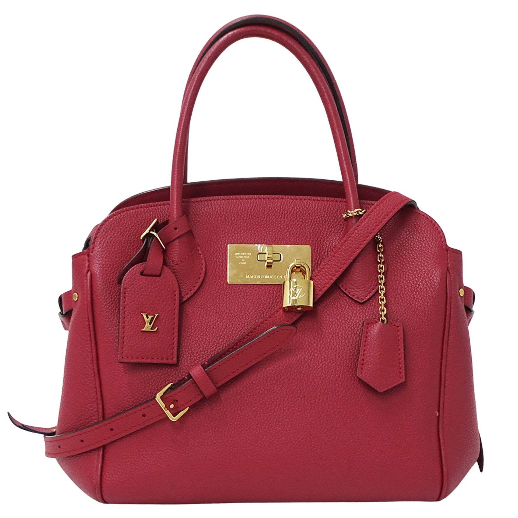 Louis Vuitton Mira PM Leather Shoulder Bag, Rose Ruby, Red/Magenta