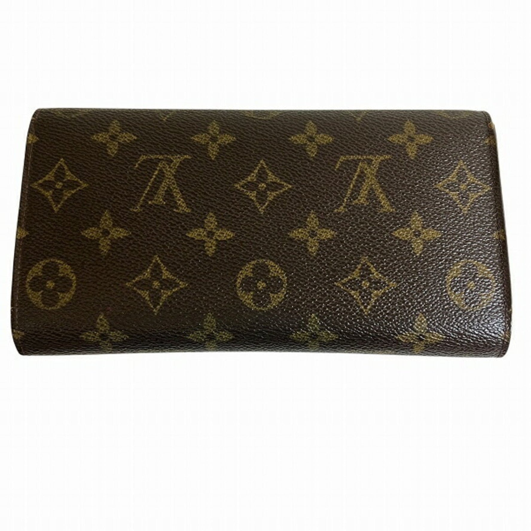 Louis Vuitton Monogram Porte Tresor International M61215 Long Trifold Wallet for Men and Women