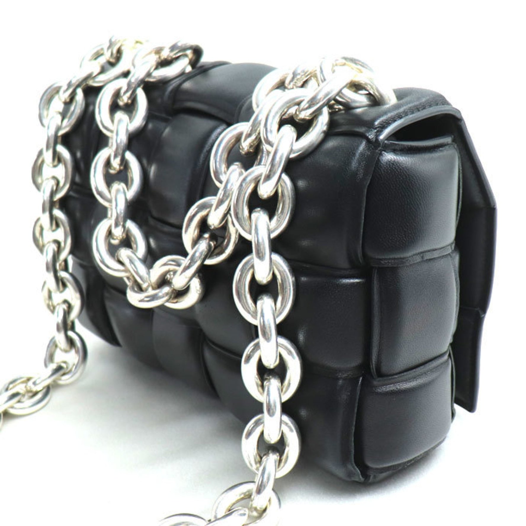 BOTTEGA VENETA Padded Cassette Chain Shoulder Bag