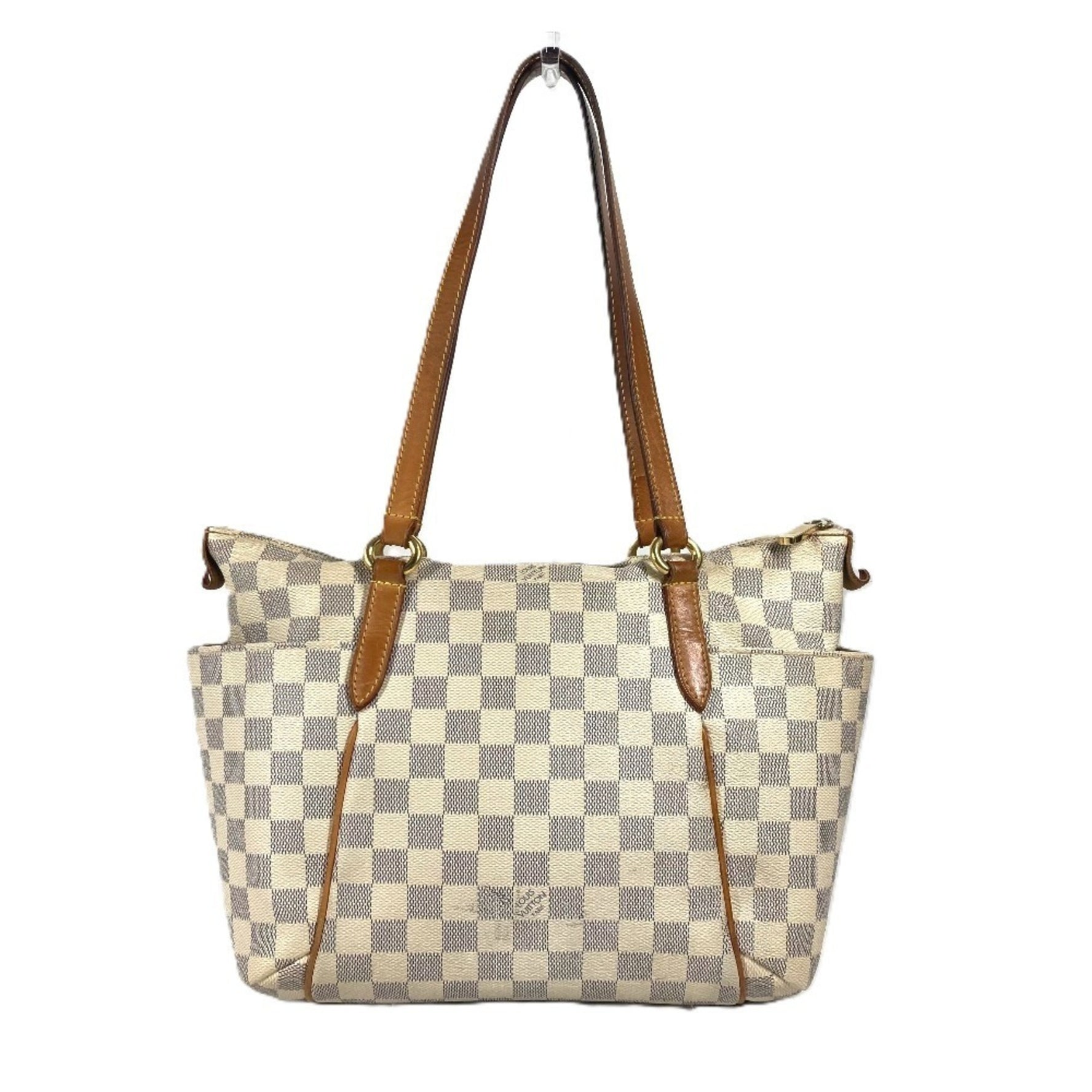 Louis Vuitton Damier Azur Totally PM Tote Bag Shoulder Canvas Men's