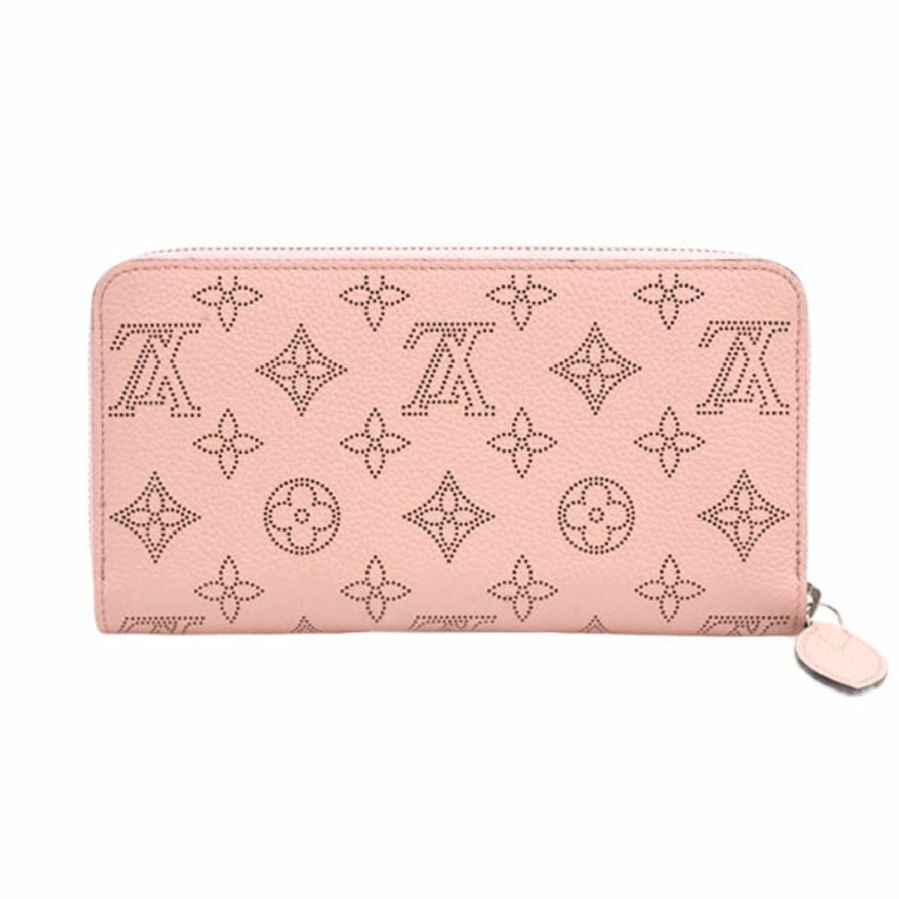 Louis Vuitton Wallet Zipper Long Mahina Leather Jasmine