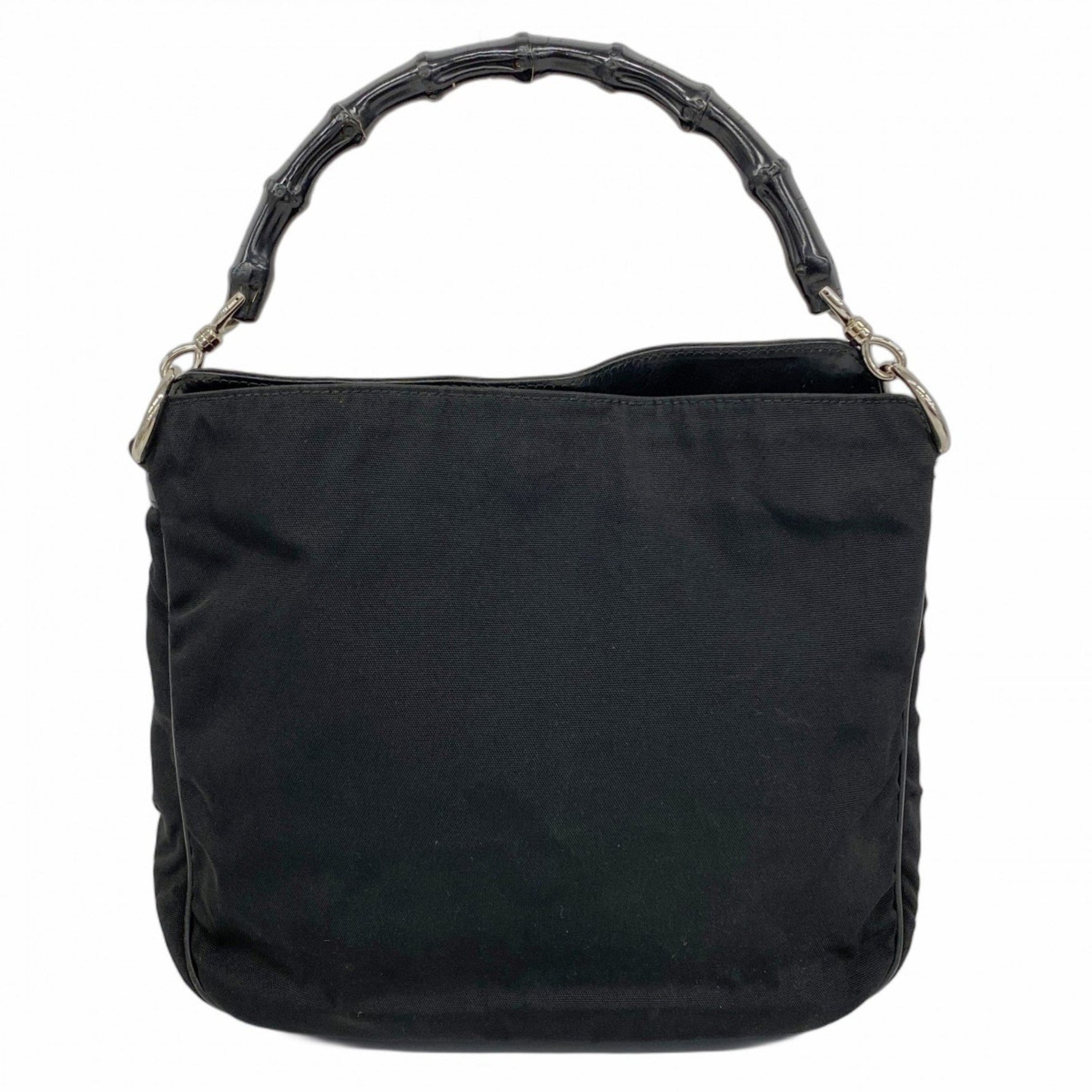Gucci Bamboo 001 1638 Nylon Handbag in