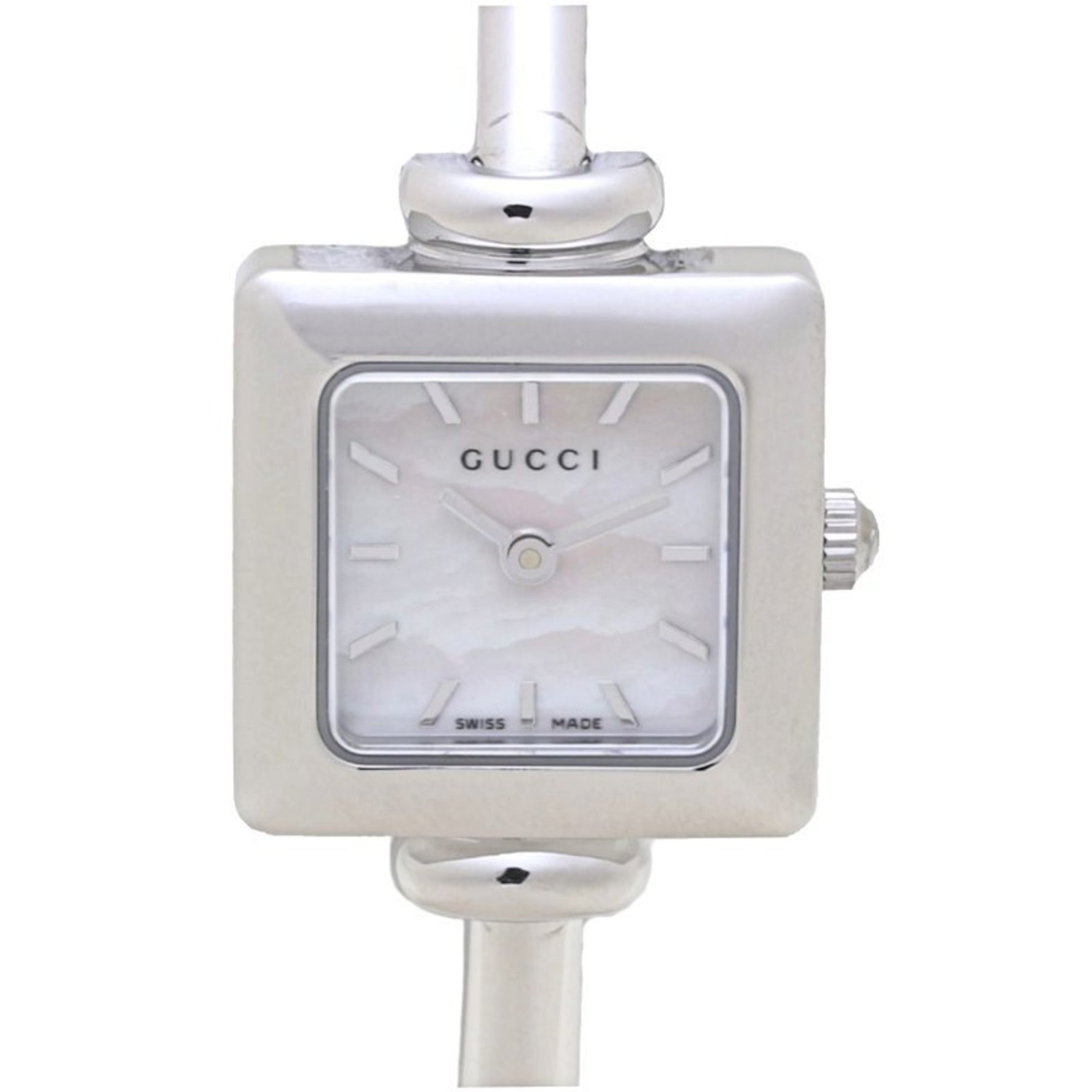 GUCCI Bangle Watch YA019518 1900L Women's Stainless Steel