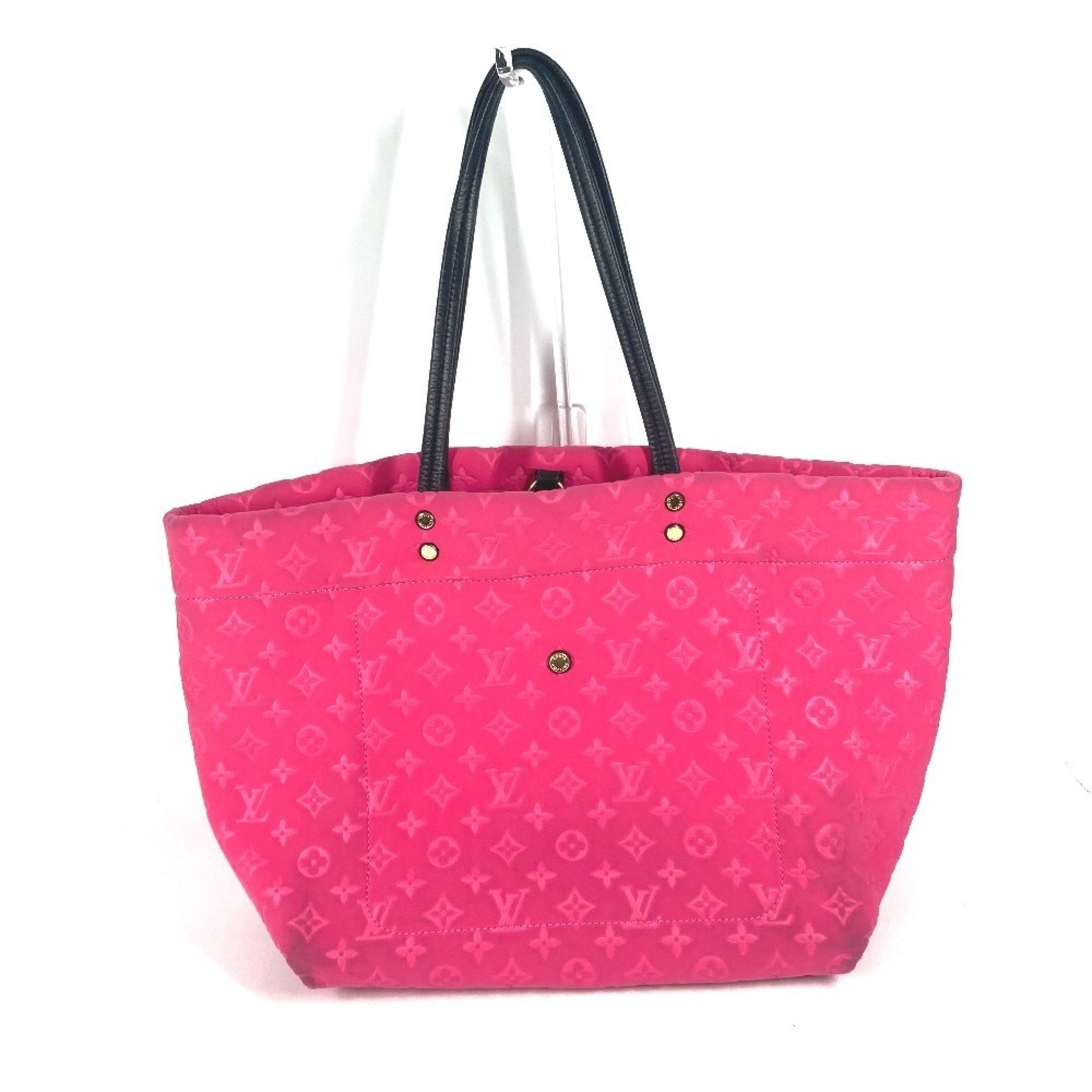 Louis Vuitton Cruise Line Scuba MM Tote Bag Shoulder Microfiber Pink